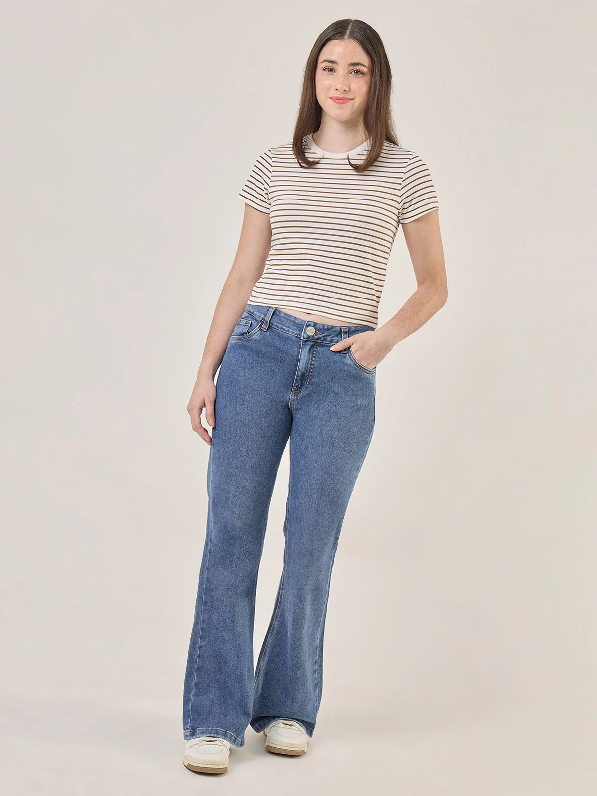 JEANS FLARE MUJER INDEX - 1