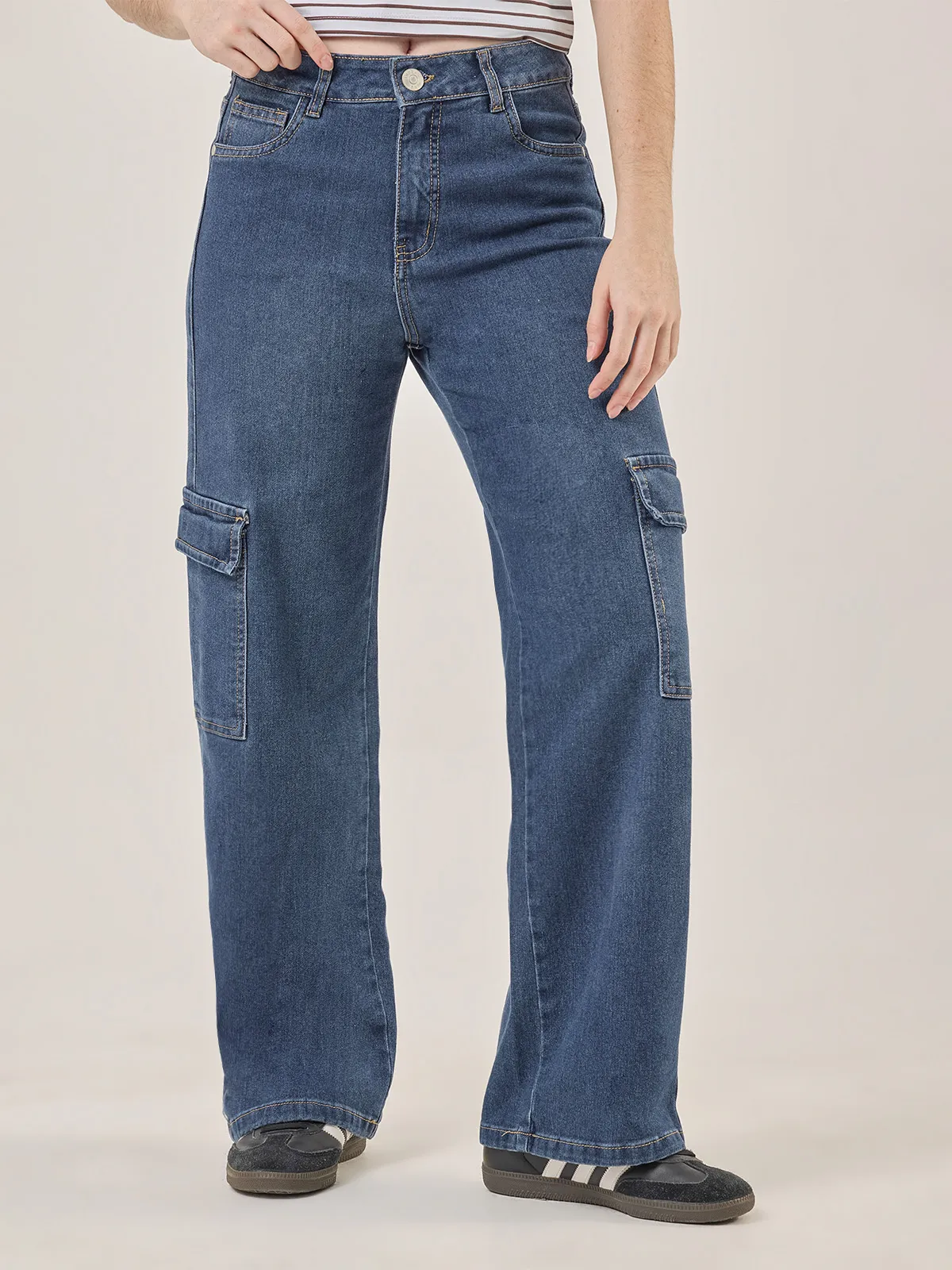 JEANS CARGO MUJER INDEX - 3
