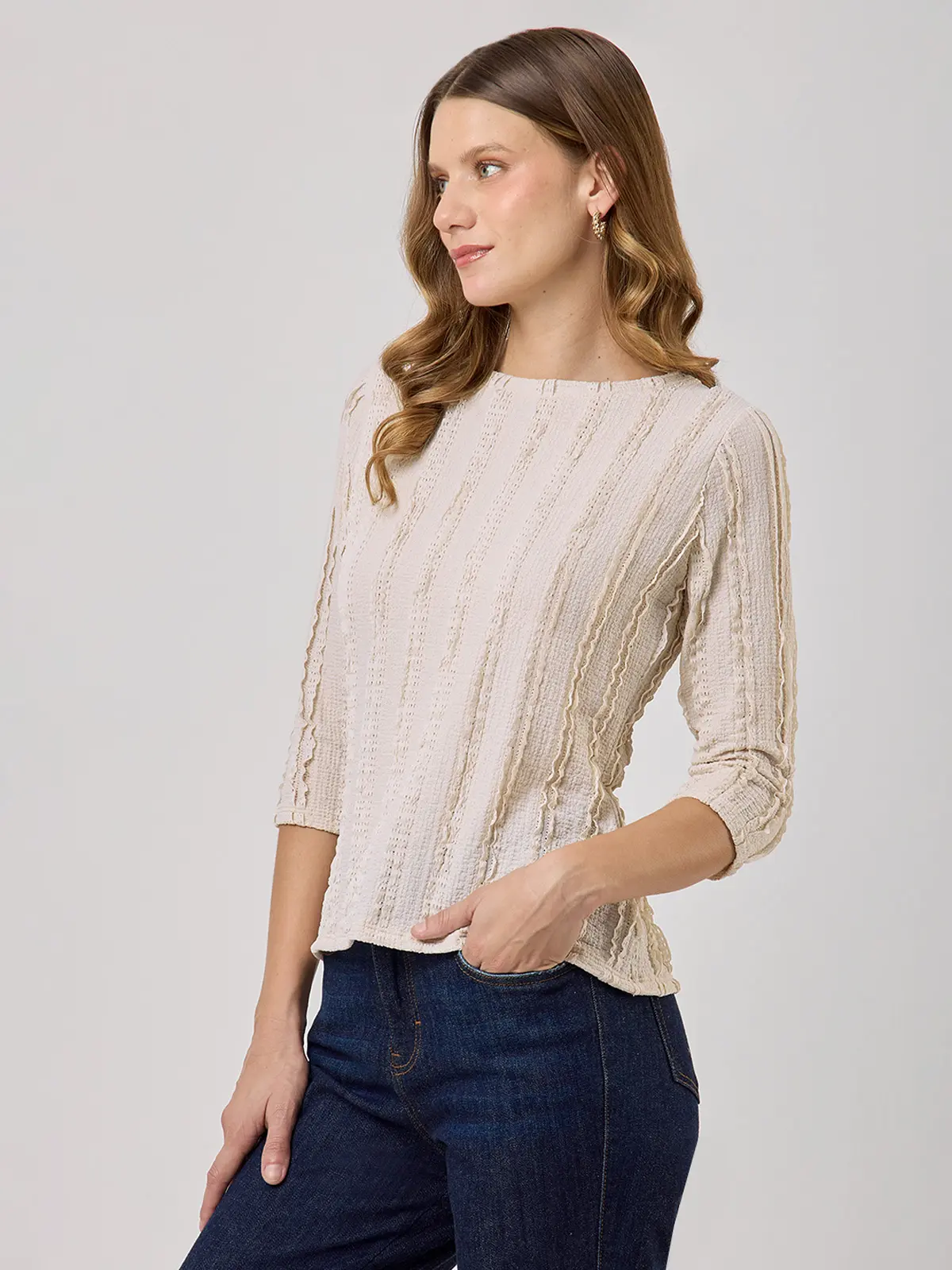 POLO MANGA 3/4 MUJER TATIENNE - 3