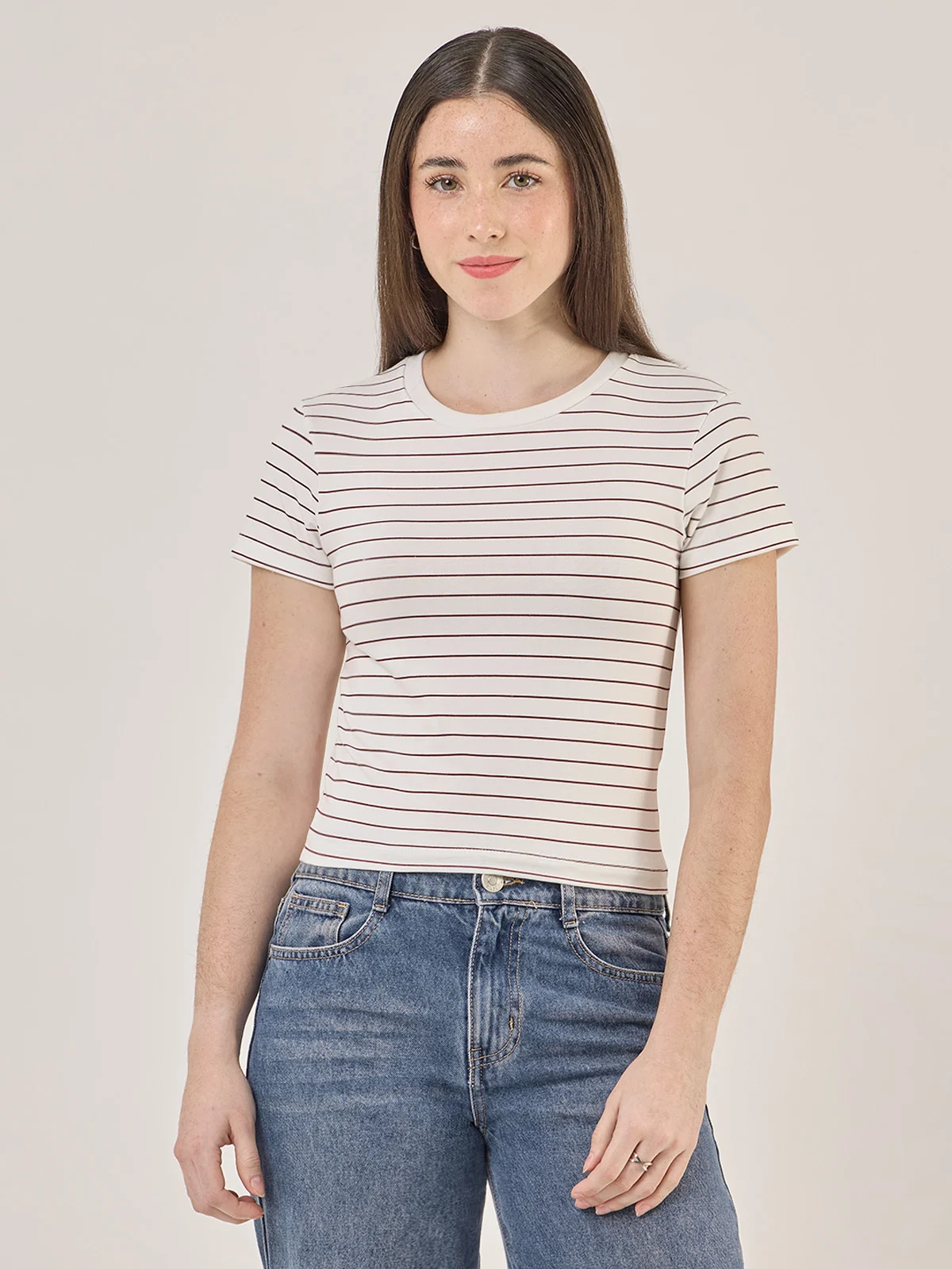 POLO MANGA CORTA MUJER INDEX BÁSICA PRINT - 1