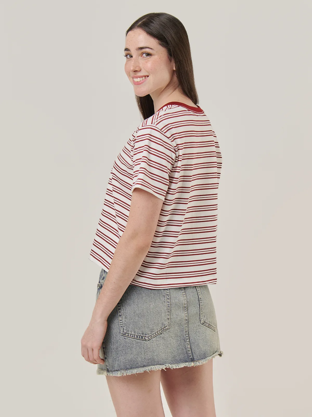 POLO MANGA CORTA MUJER INDEX BOXY PRINT - 2