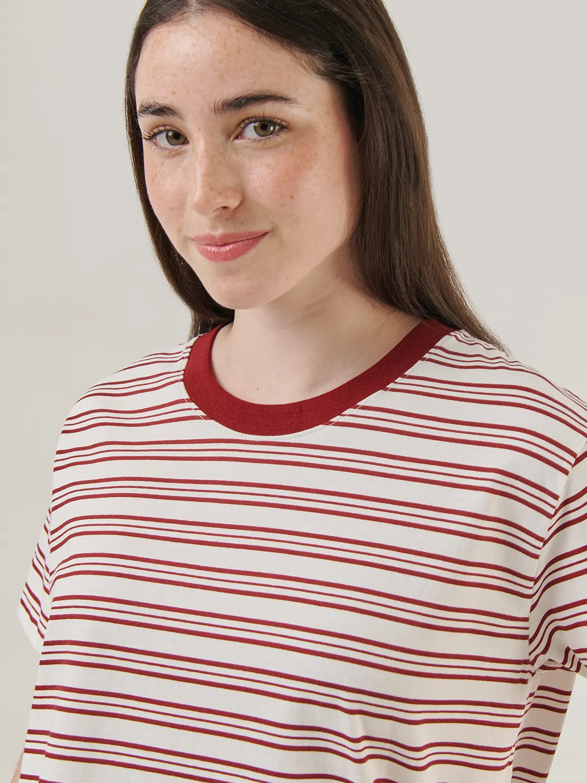 POLO MANGA CORTA MUJER INDEX BOXY PRINT - 4