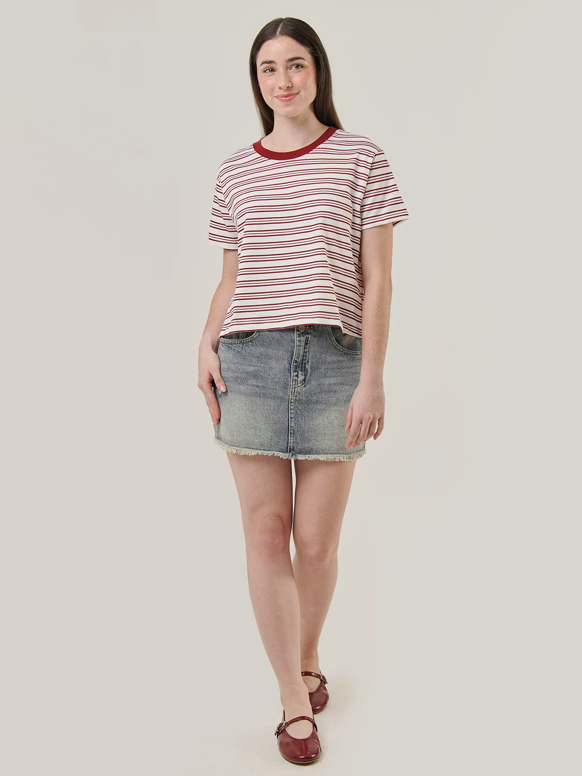 POLO MANGA CORTA MUJER INDEX BOXY PRINT - 5