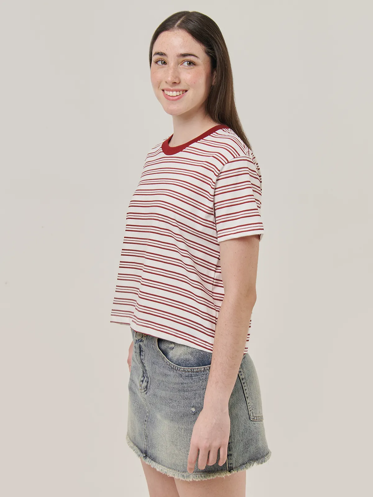 POLO MANGA CORTA MUJER INDEX BOXY PRINT - 3