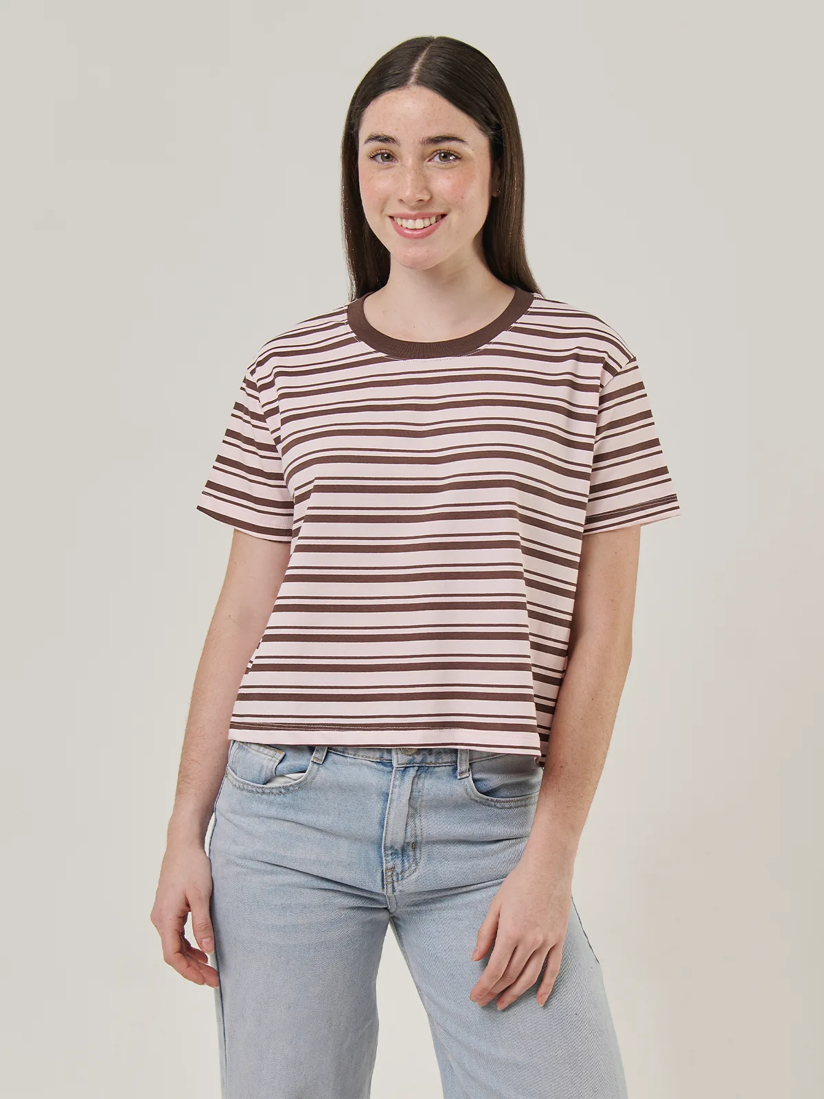 POLO MANGA CORTA MUJER INDEX BOXY PRINT - 1