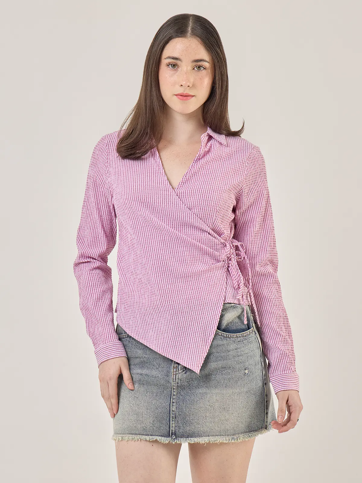 BLUSA MANGA LARGA MUJER INDEX - 1