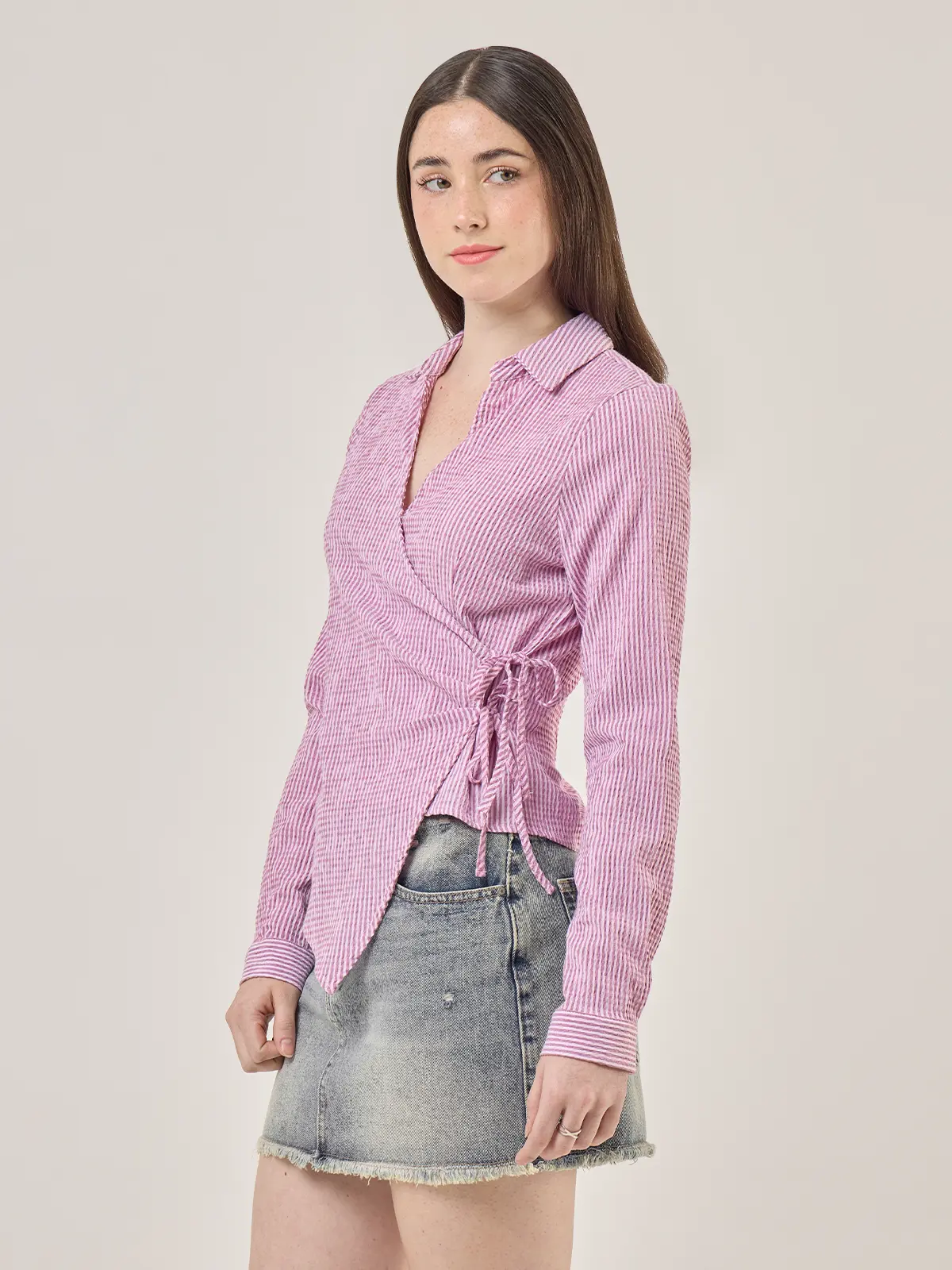 BLUSA MANGA LARGA MUJER INDEX - 3