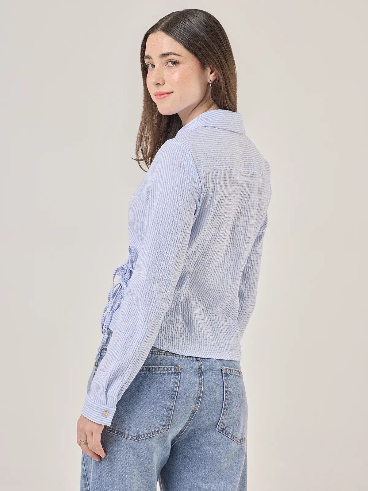BLUSA MANGA LARGA MUJER INDEX - 2