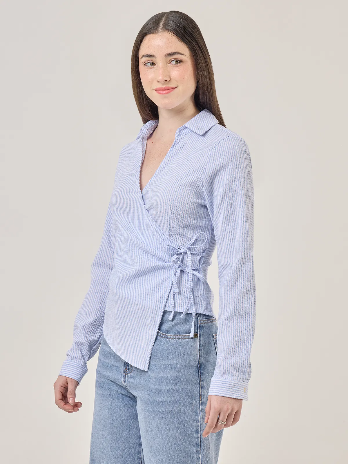 BLUSA MANGA LARGA MUJER INDEX - 3