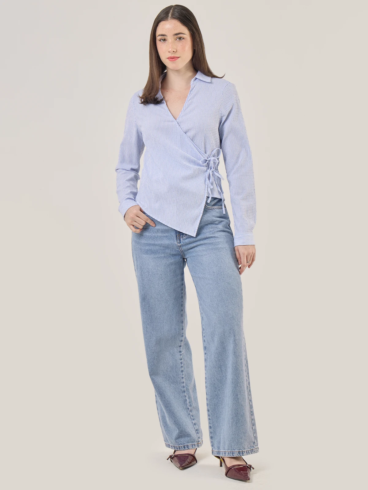 BLUSA MANGA LARGA MUJER INDEX - 5