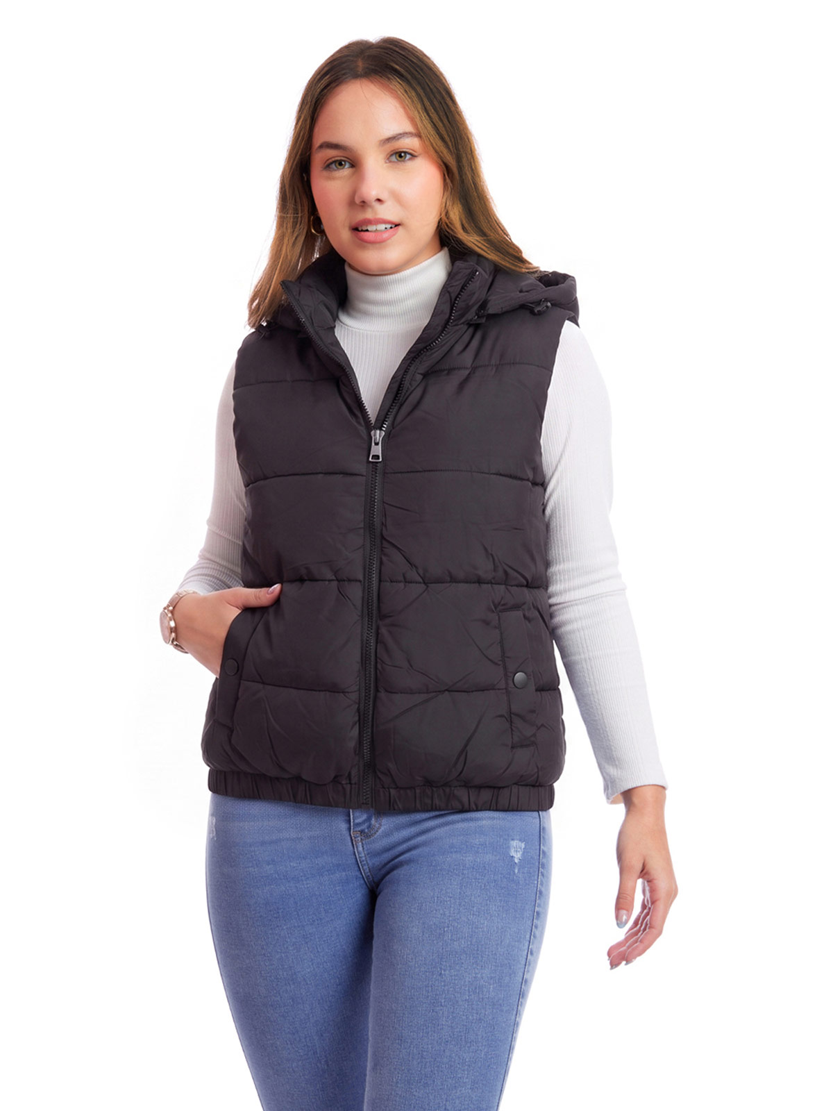 CHOMPA MUJER METAL JEANS IMPERMEABLE ROMI - 1