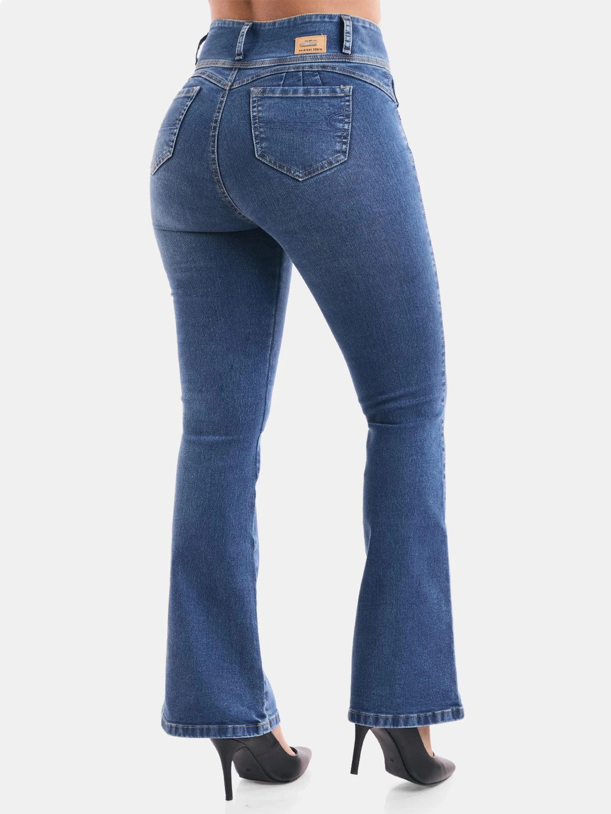 JEANA ALGODÓN FLARE MUJER METAL JEANS DORALIZA - 3