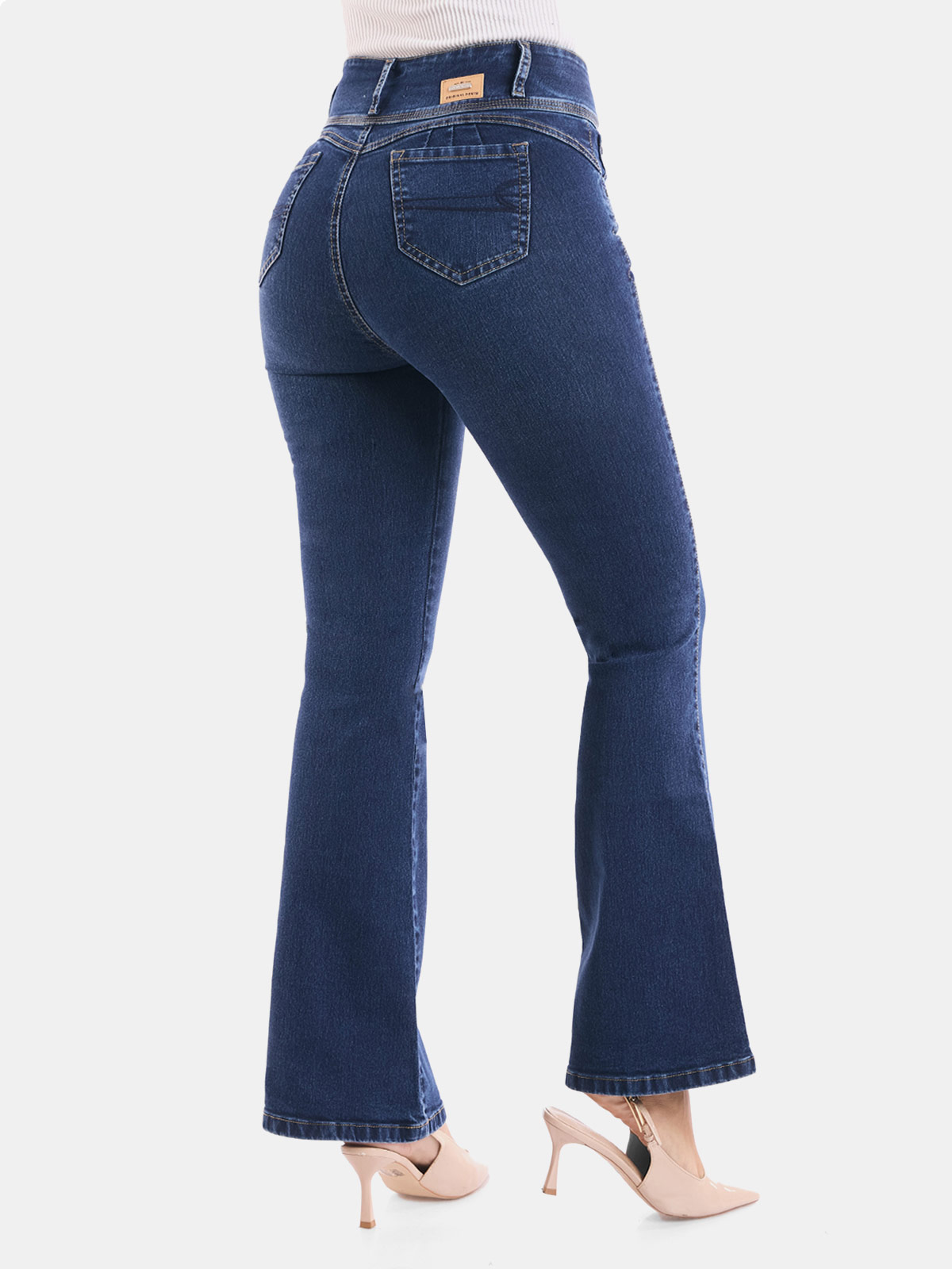 JEANA ALGODÓN FLARE MUJER METAL JEANS DORALIZA - 3