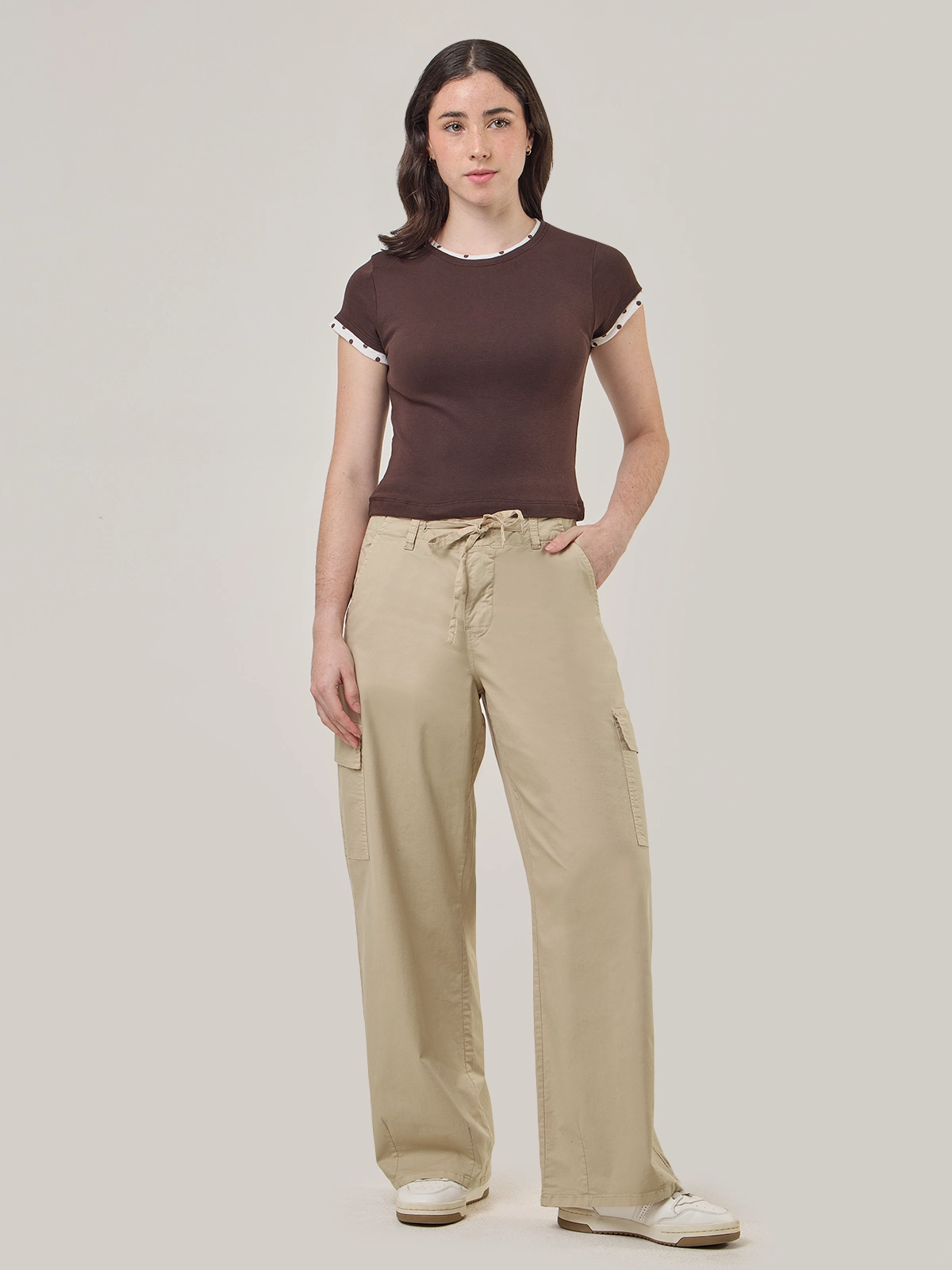 PANTALÓN CARGO MUJER INDEX - 5