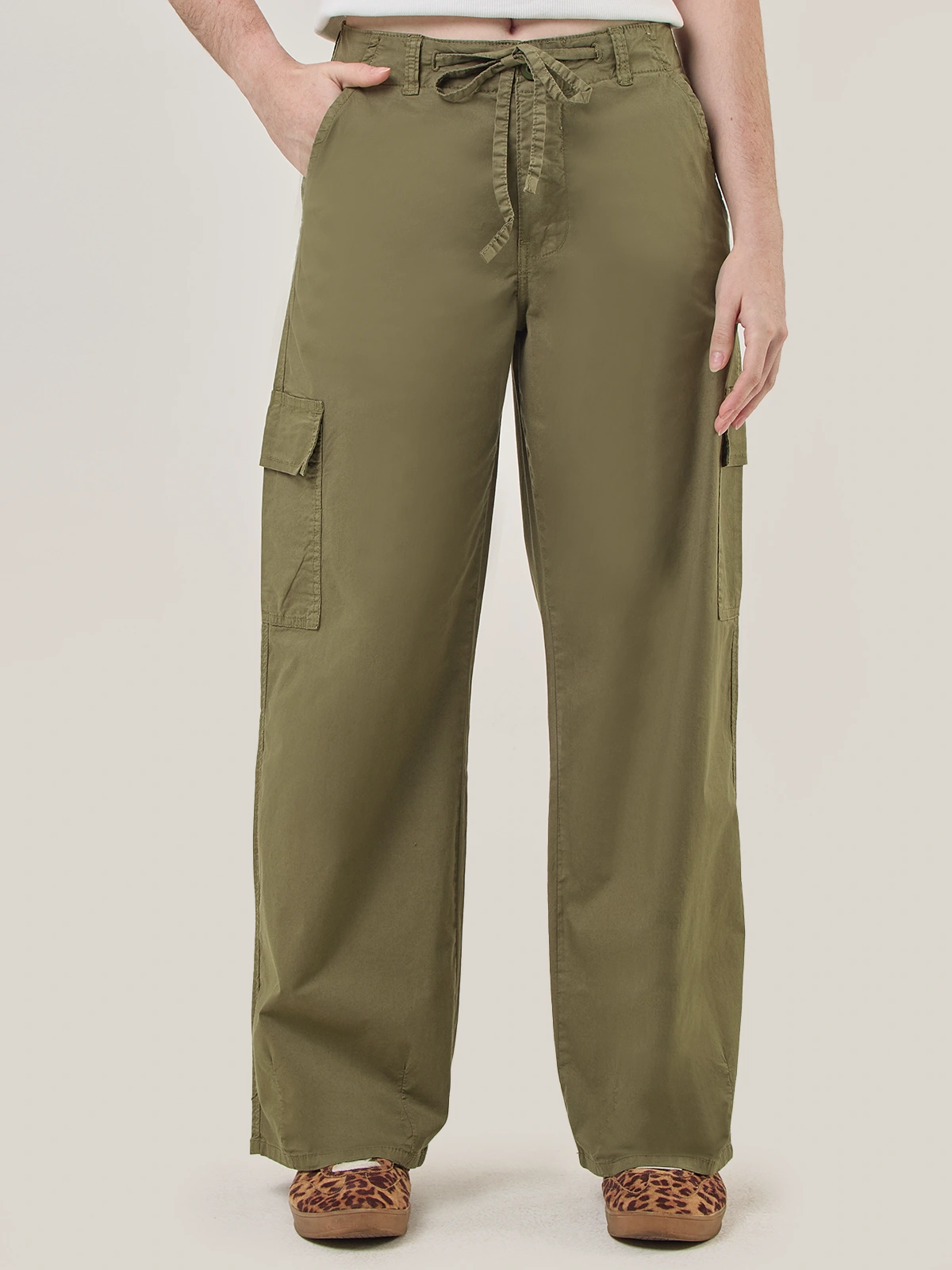 PANTALÓN CARGO MUJER INDEX - 1