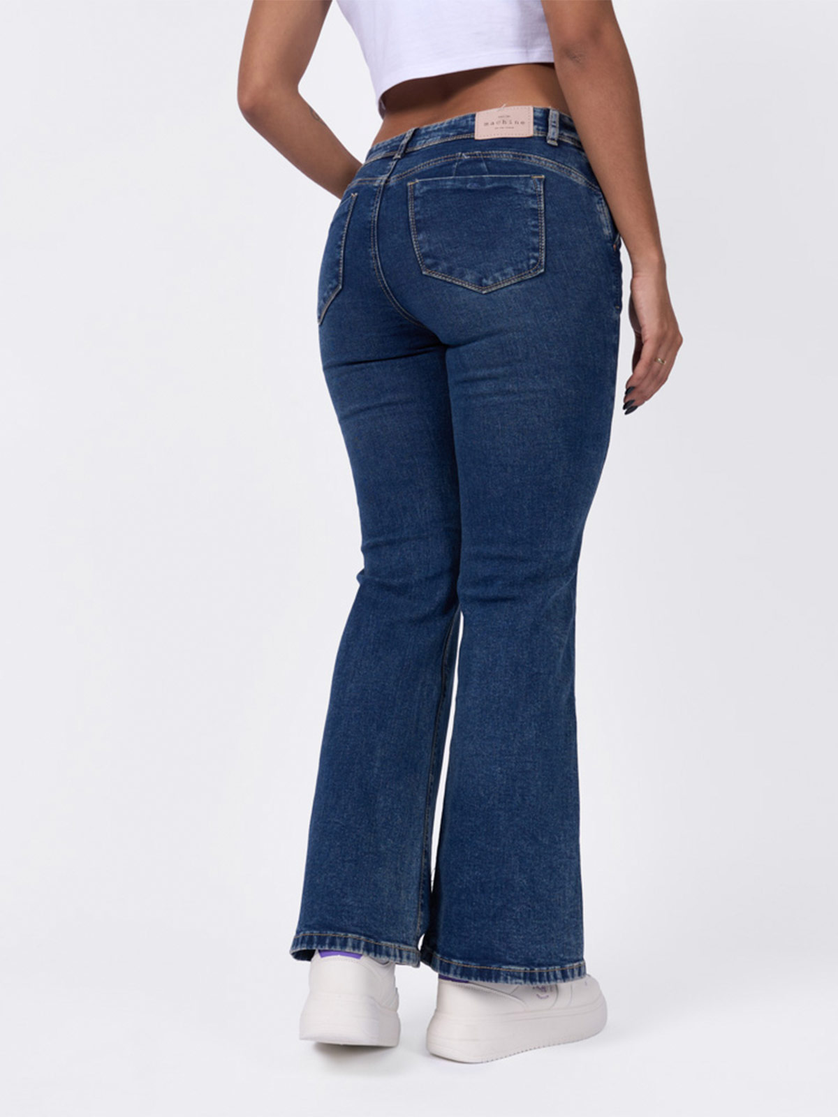 JEAN FLARE MUJER MACHINE FARANG - 4