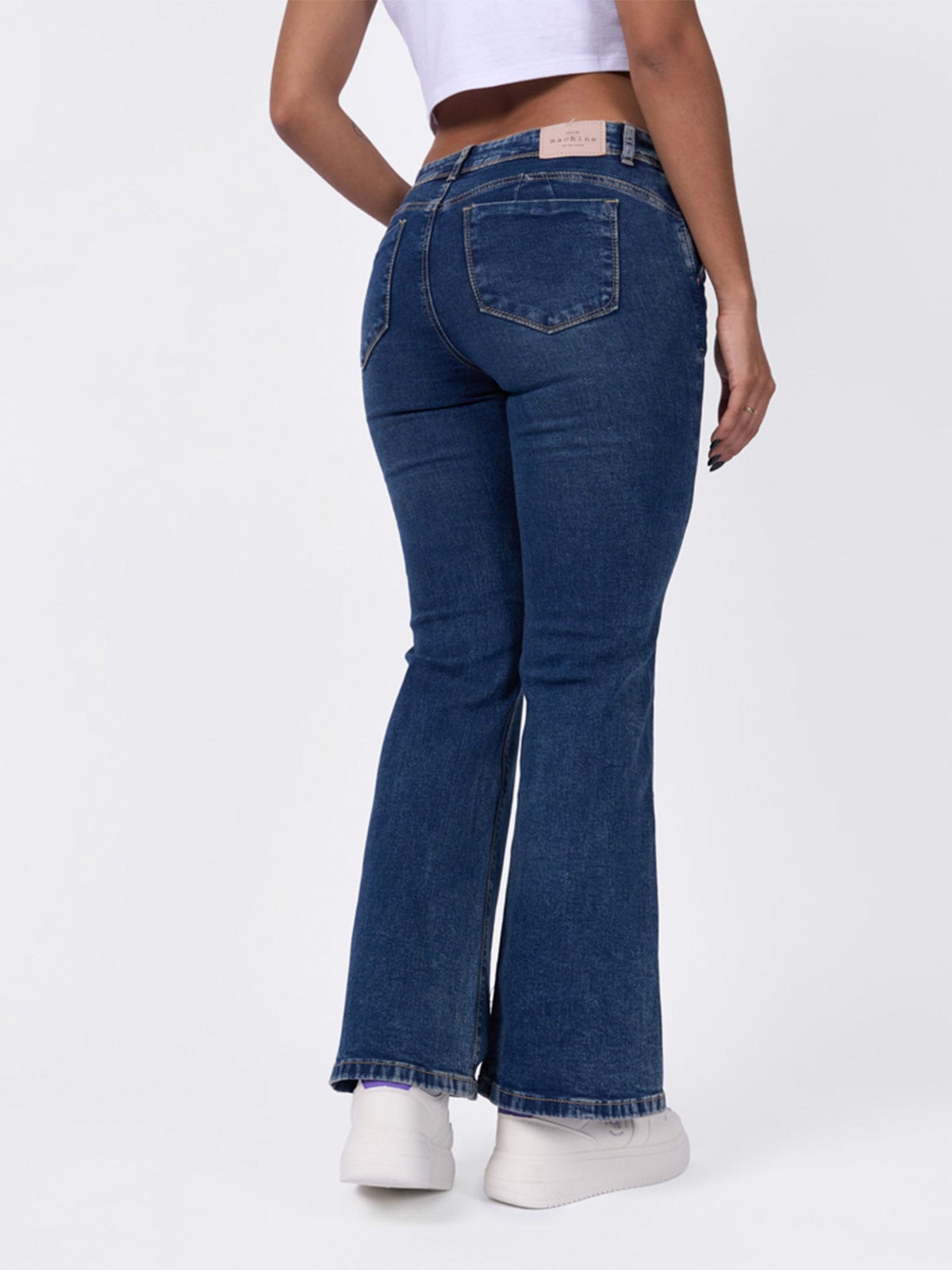 JEAN FLARE MUJER MACHINE FARANG - 4