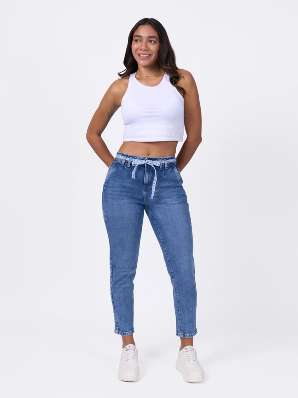 JEAN SLOUCHY MUJER MACHINE ESTEFA - 1