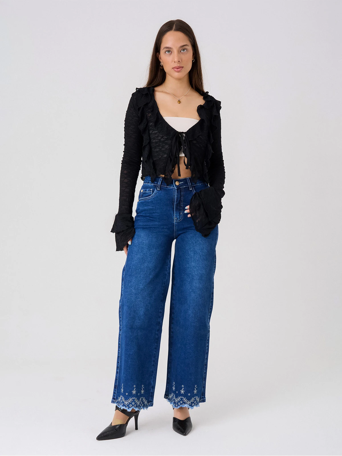 JEANS ALGODÓN PALAZZO MUJER ALEJANDRA BAIGORRIA - 4