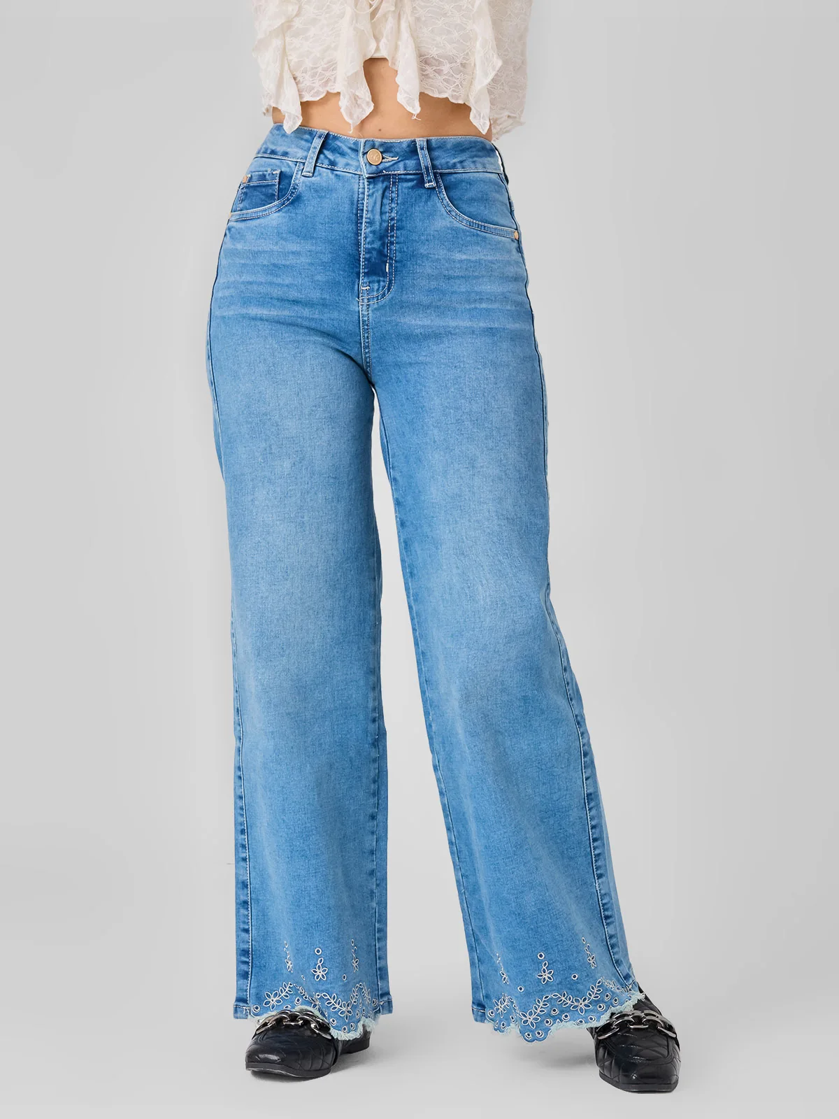 JEANS PALAZZO MUJER ALEJANDRA BAIGORRIA FER - 2