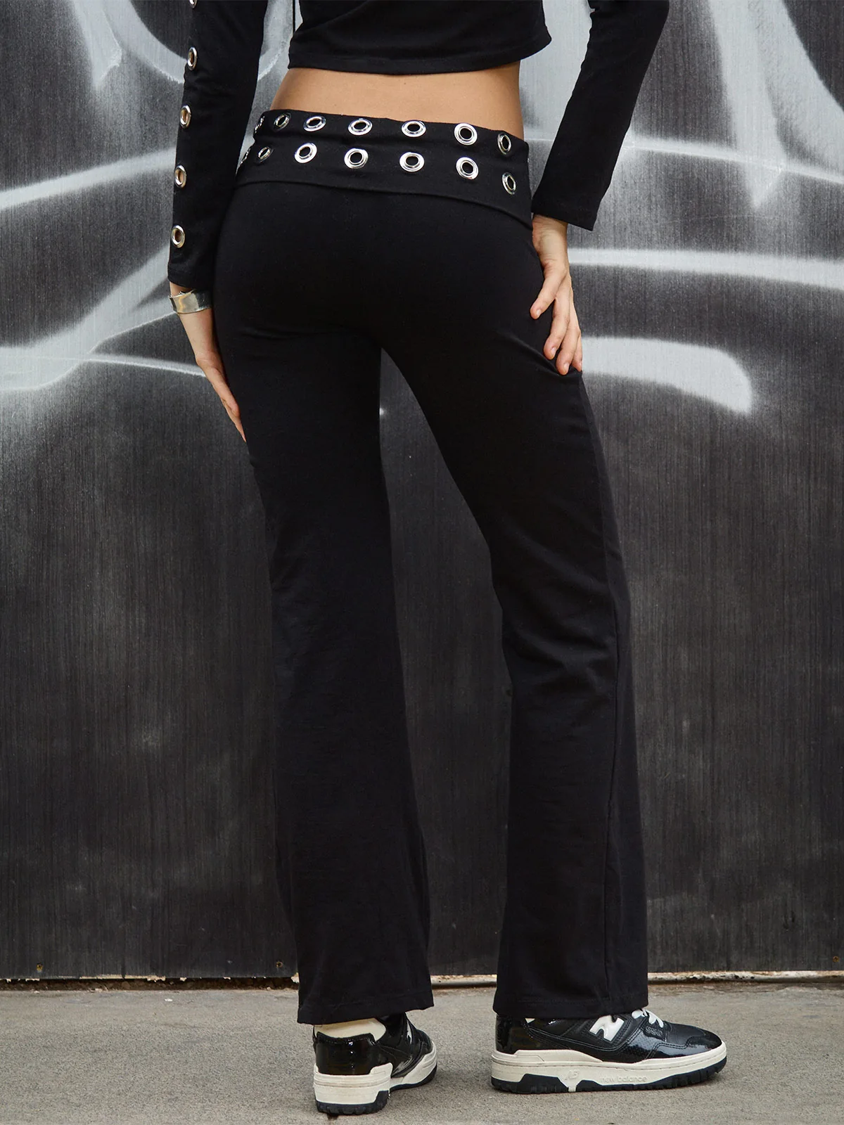 PANTALÓN REGULAR MUJER ALEJANDRA BAIGORRIA NEGRO YADIRA - 3