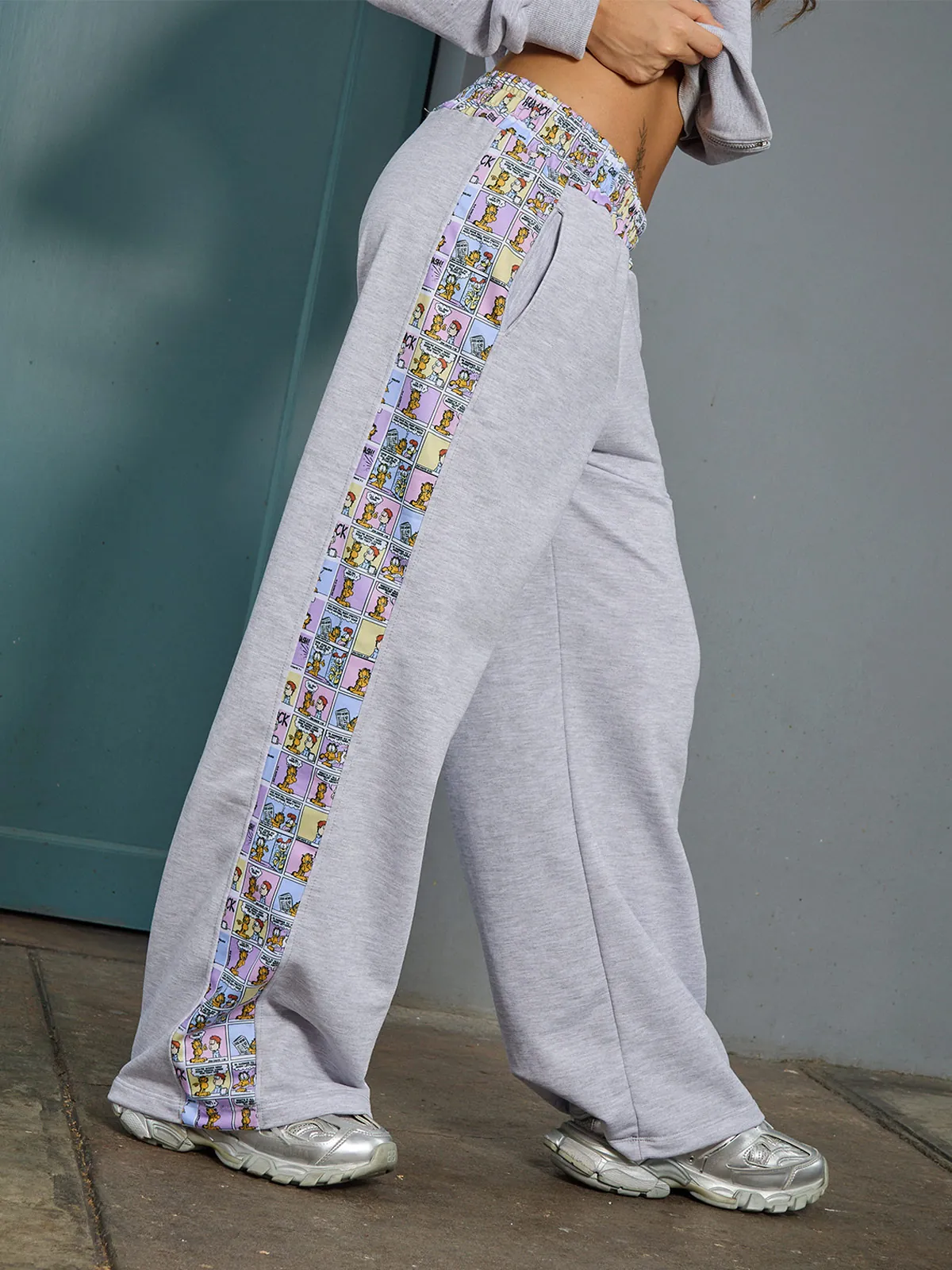 PANTALÓN REGULAR FIT MUJER ALEJANDRA BAIGORRIA CUADRO GARFIELD - 3