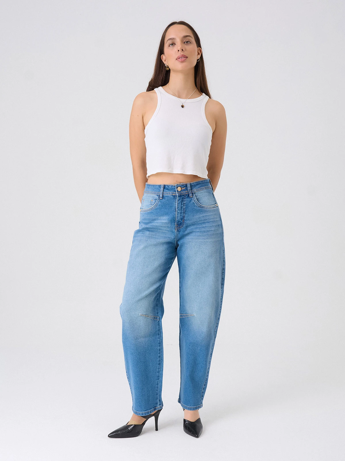 JEANS REGULAR MUJER ALEJANDRA BAIGORRIA KORA - 1