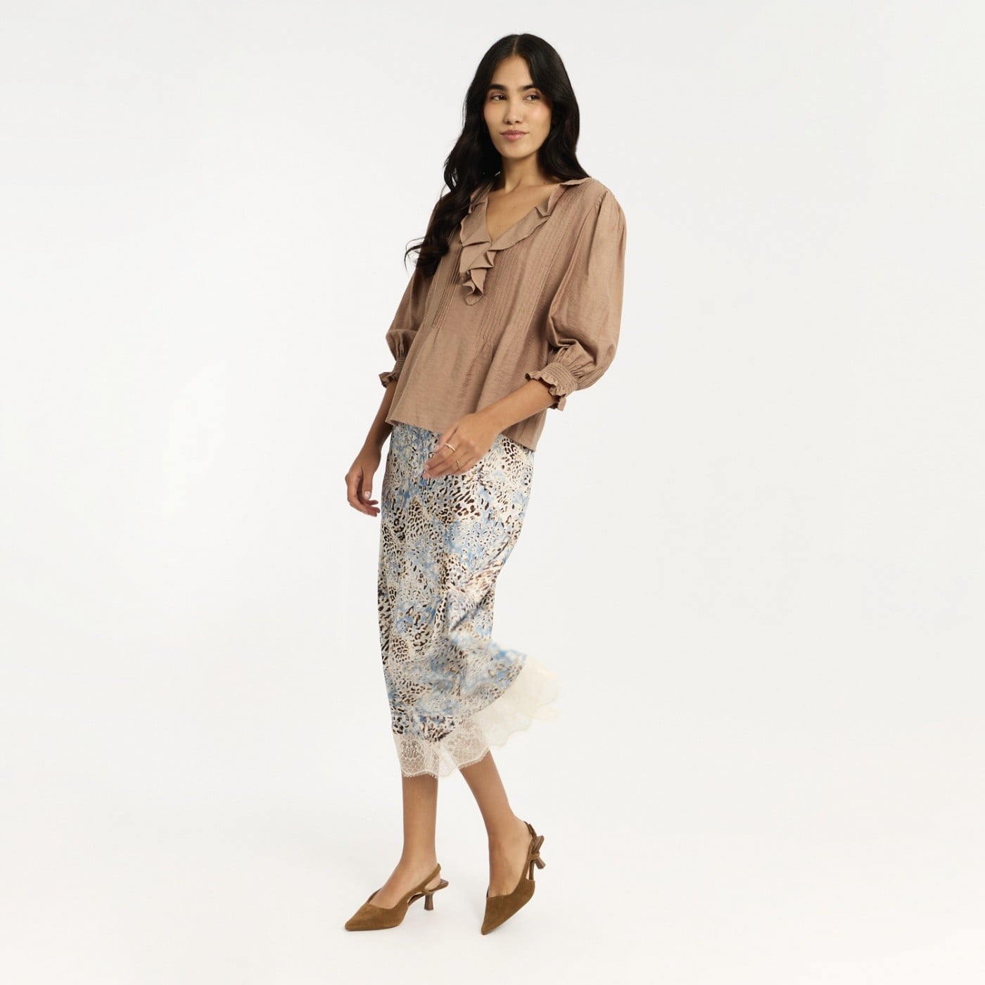 BLUSA MUJER MENTHA Y CHOCOLATE - 1