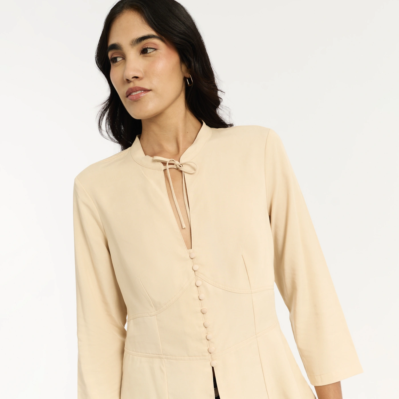BLUSA MANGA 3/4 MUJER MENTHA Y CHOCOLATE REA ARENA - 3