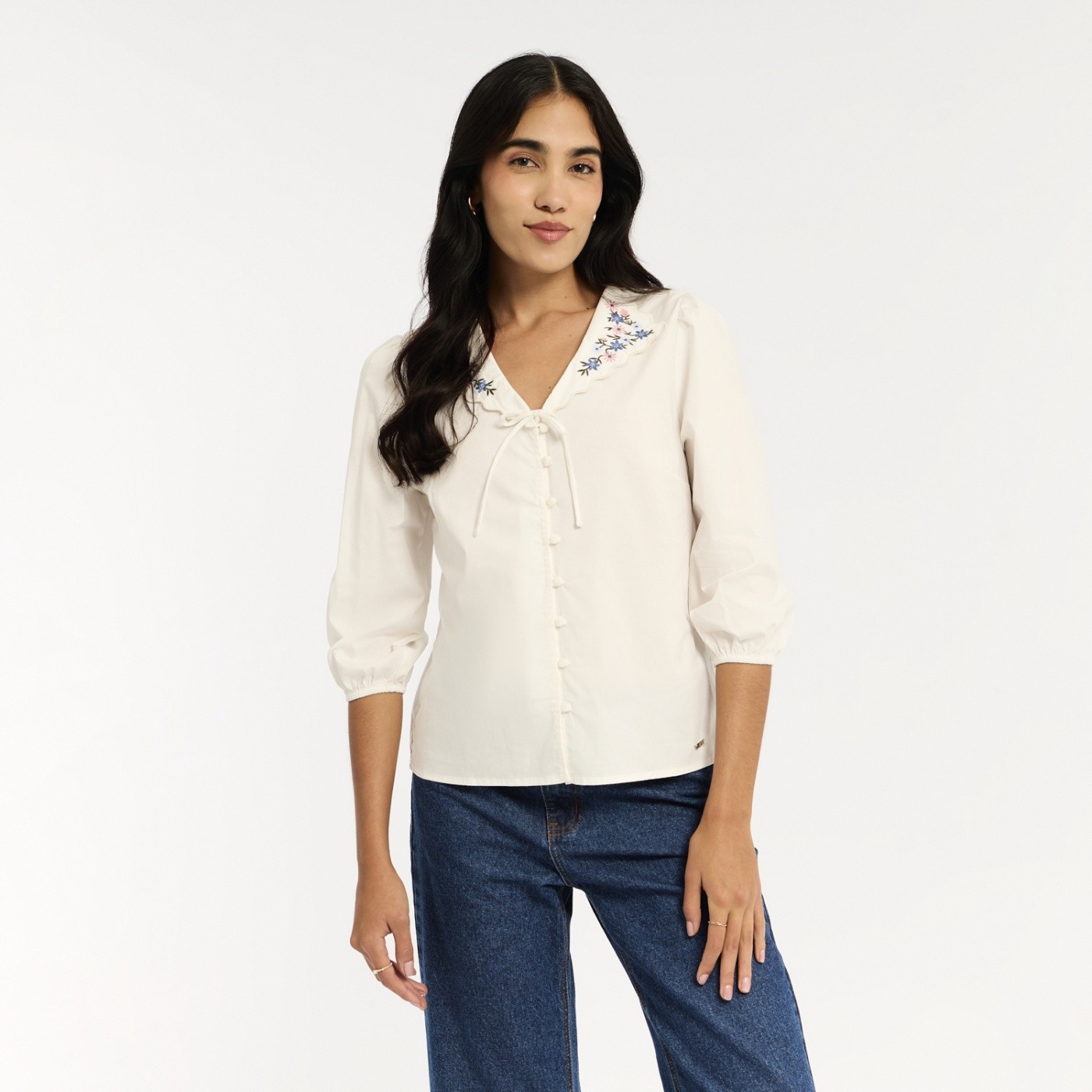 BLUSA MUJER MENTHA Y CHOCOLATE - 1