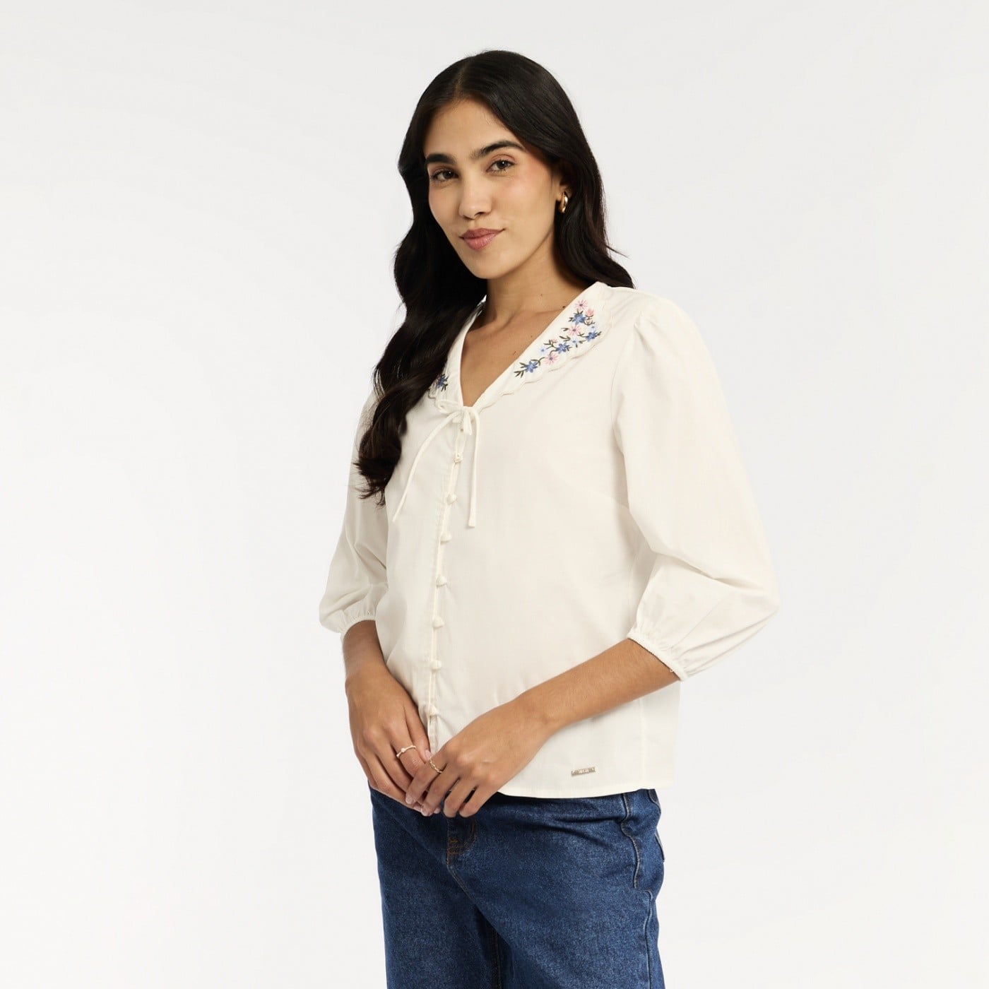 BLUSA MUJER MENTHA Y CHOCOLATE - 4