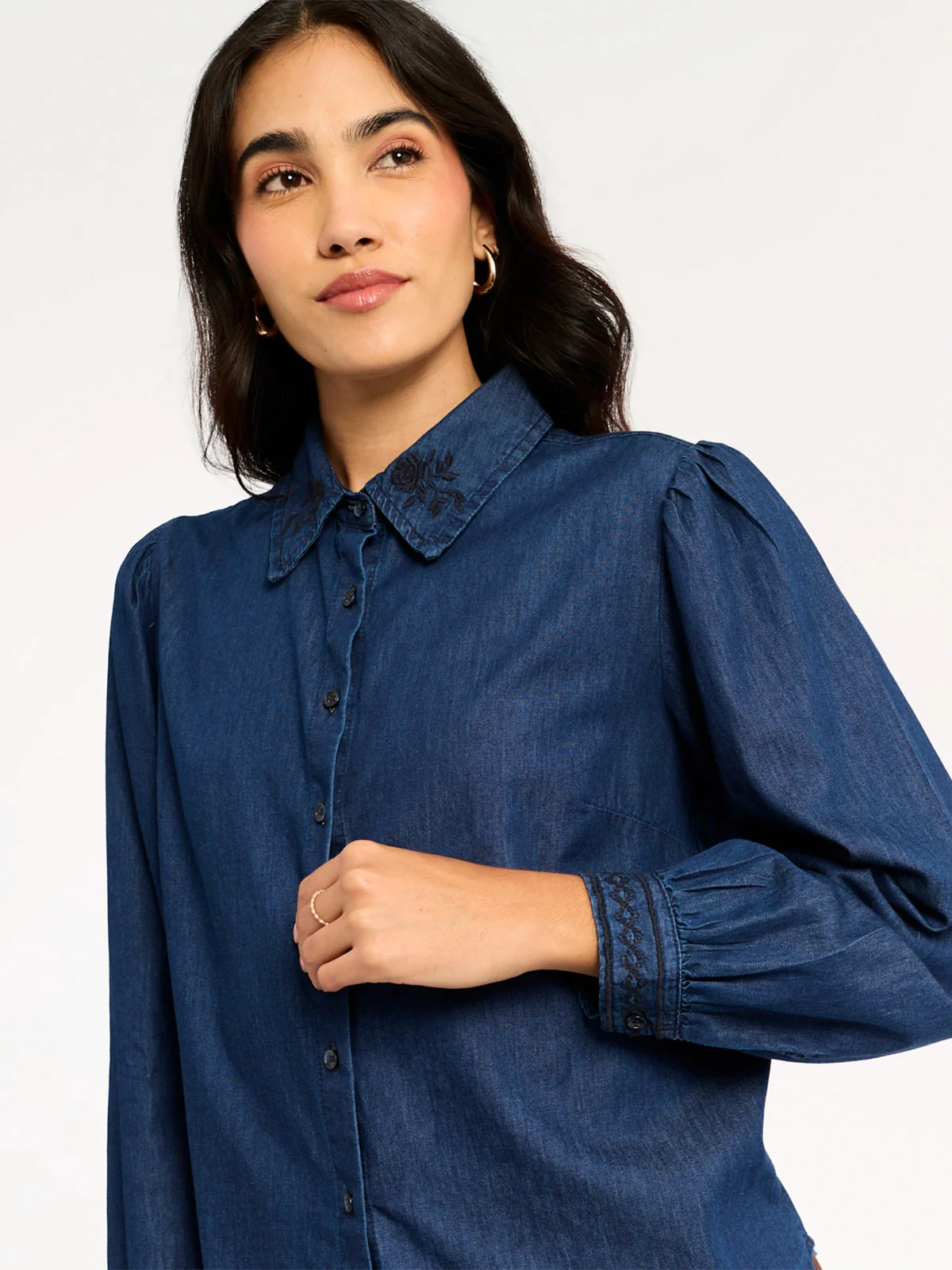 BLUSA MANGA CORTA MUJER MENTHA Y CHOCOLATE - 3
