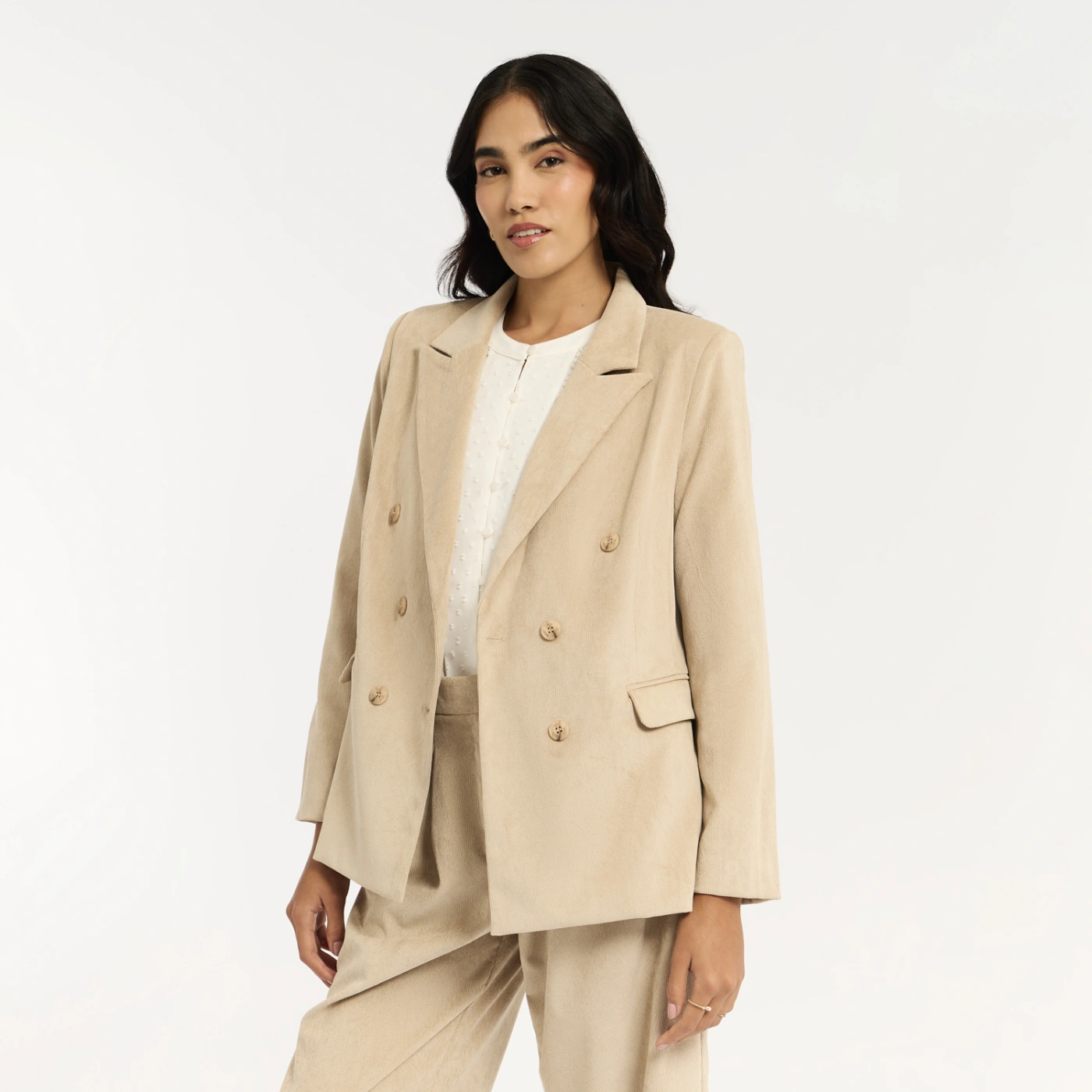 BLAZER MUJER MENTHA Y CHOCOLATE RAINE - 1