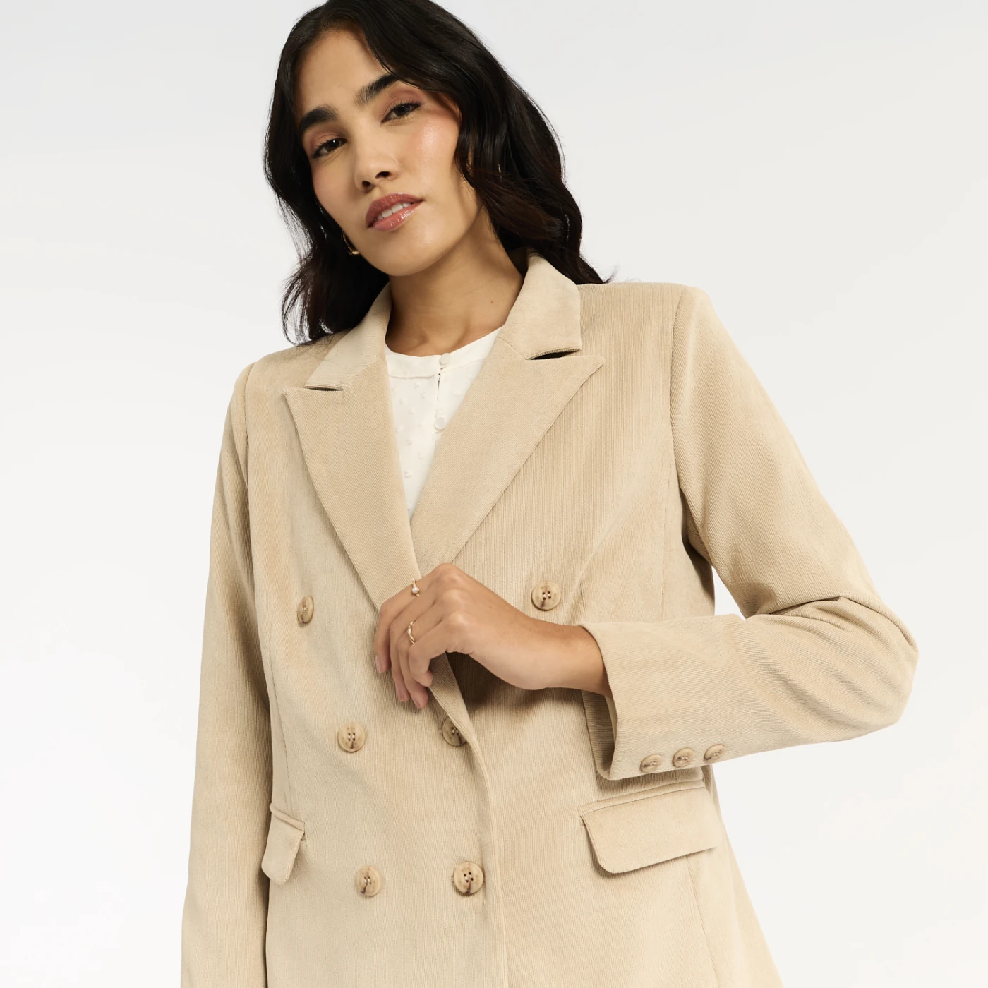 BLAZER MUJER MENTHA Y CHOCOLATE RAINE - 2