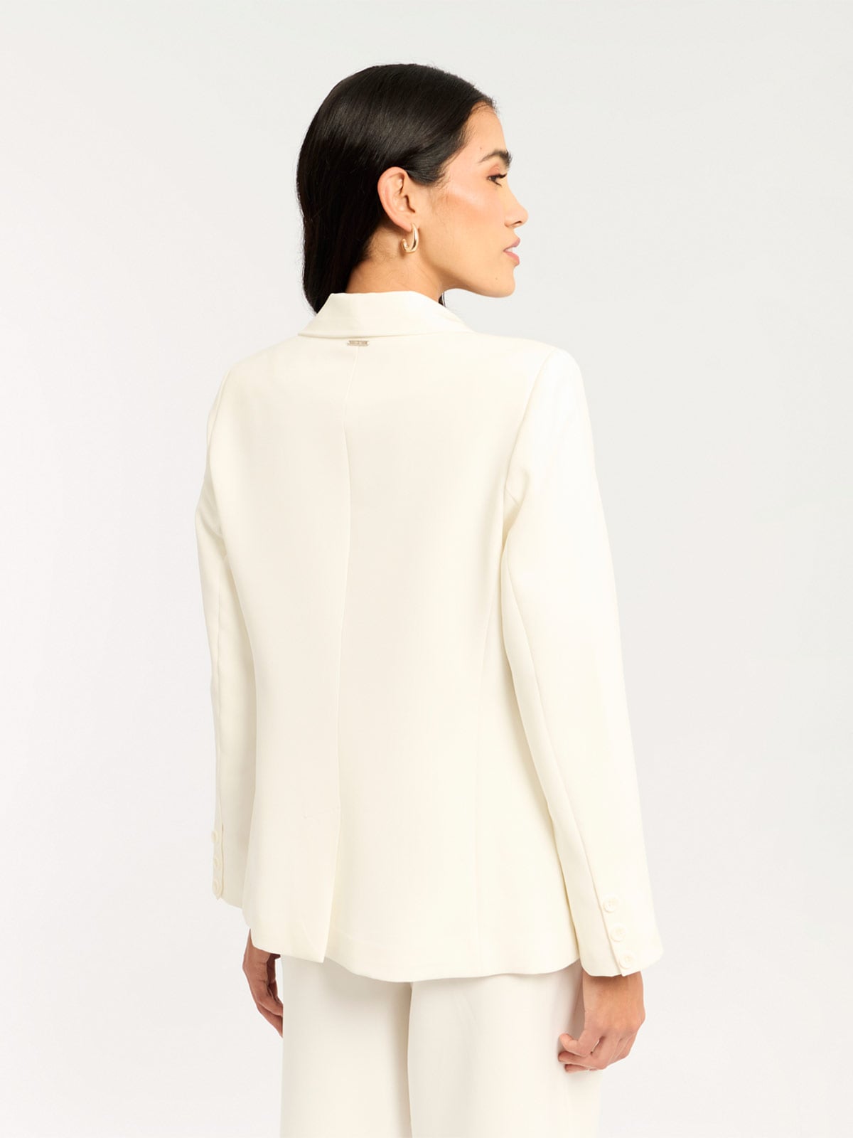 BLAZER MANGA LARGA MUJER MENTHA Y CHOCOLATE - 3