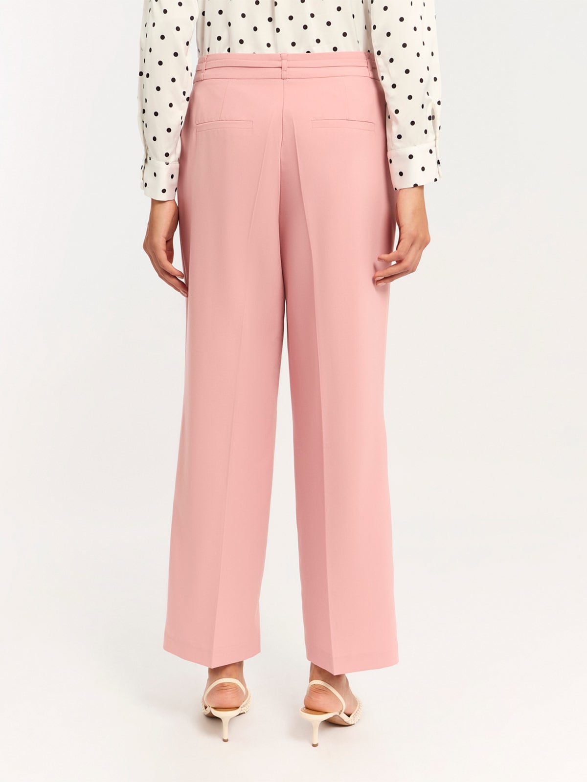 PANTALÓN RECTO MUJER MENTHA Y CHOCOLATE - 3