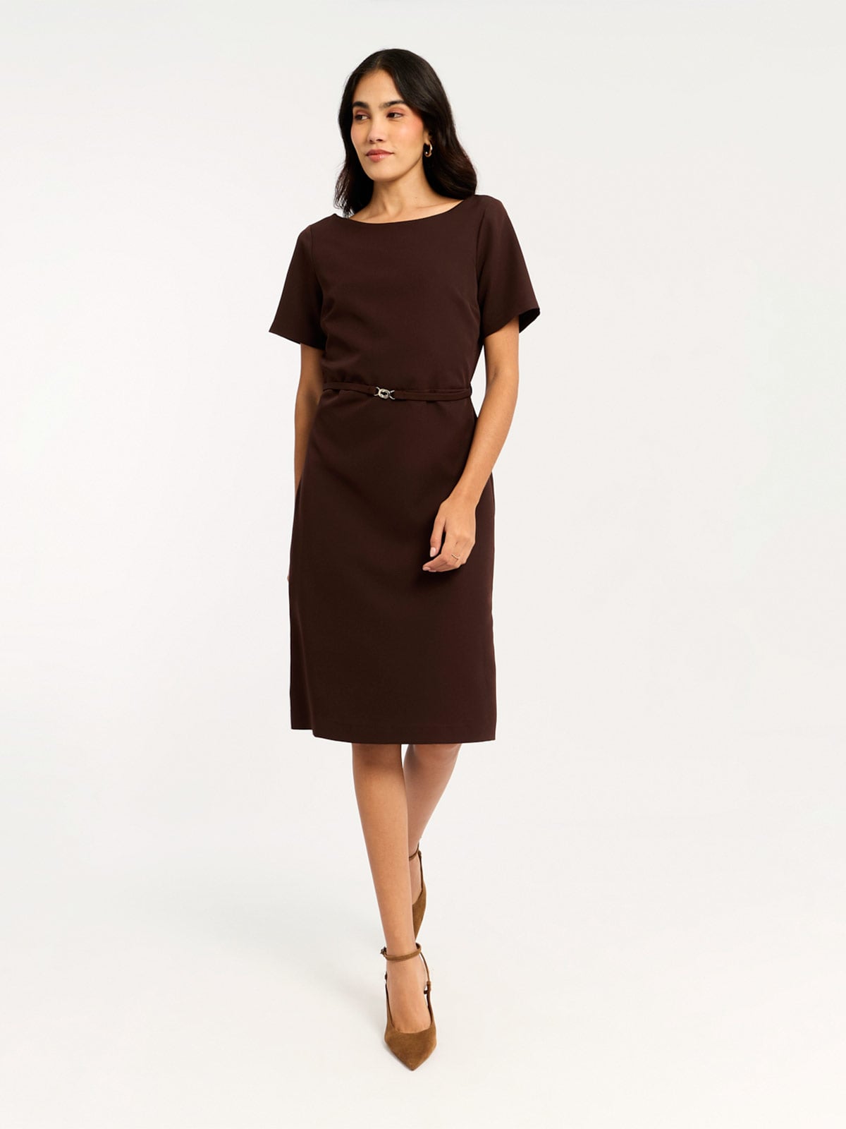 VESTIDO MUJER MENTHA Y CHOCOLATE - 1