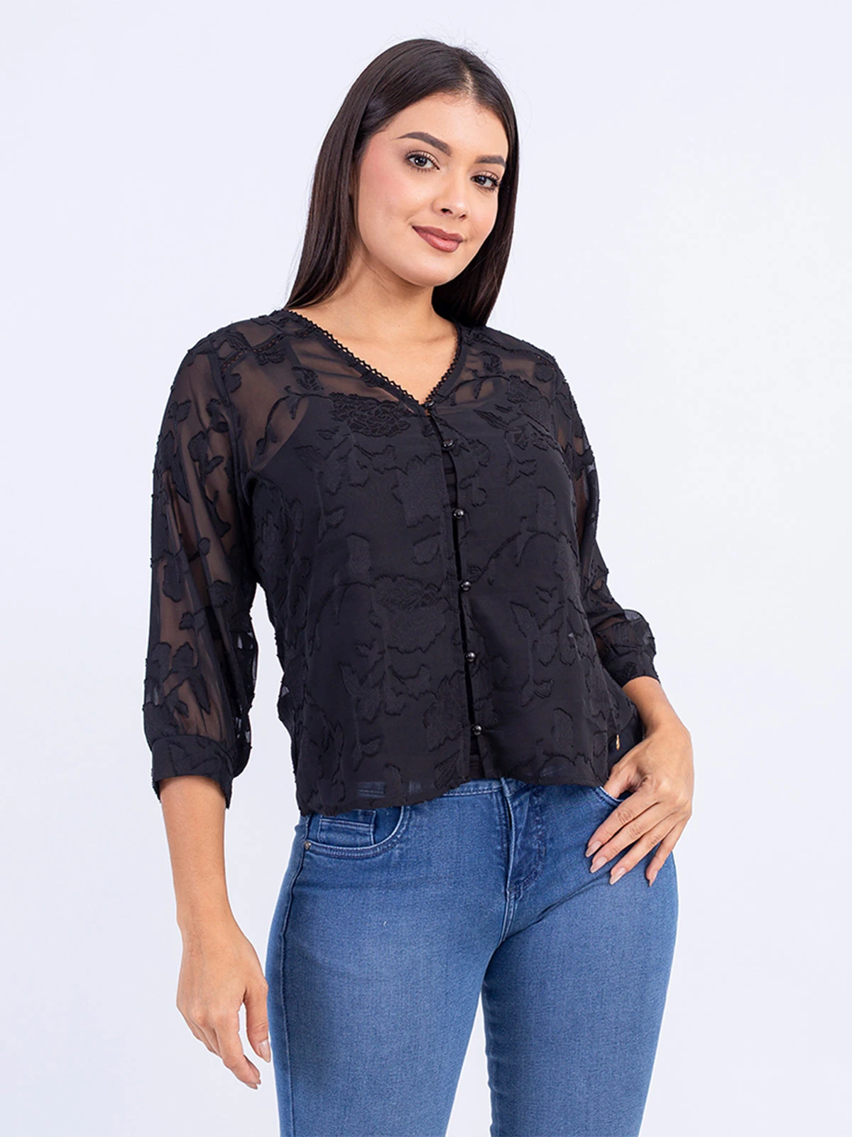 BLUSA MUJER SODA BLUES YANICK - 1