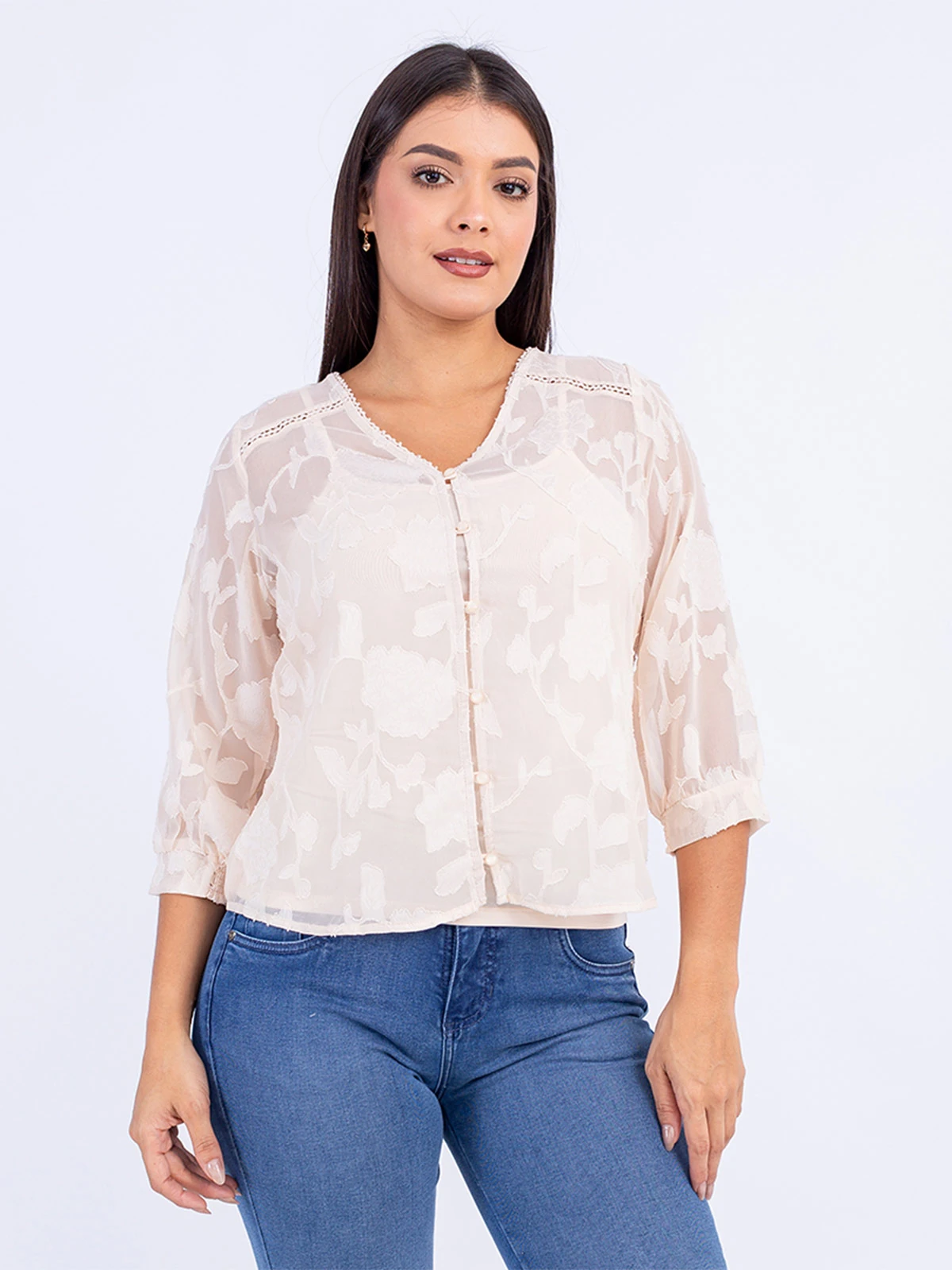 BLUSA MUJER SODA BLUES YANICK - 1