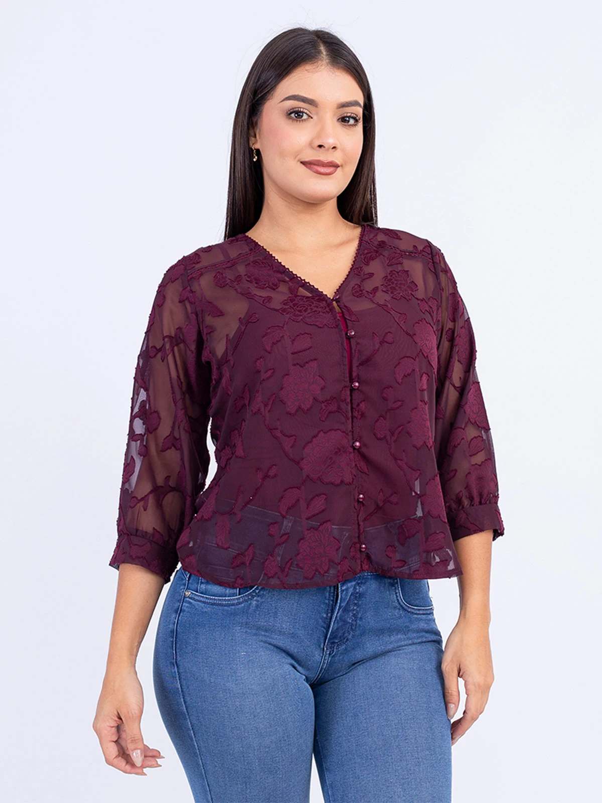 BLUSA MUJER SODA BLUES YANICK - 1