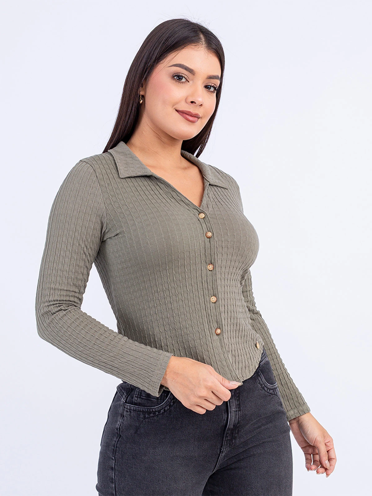 POLO MANGA LARGA MUJER SODA BLUES LAURAN - 3