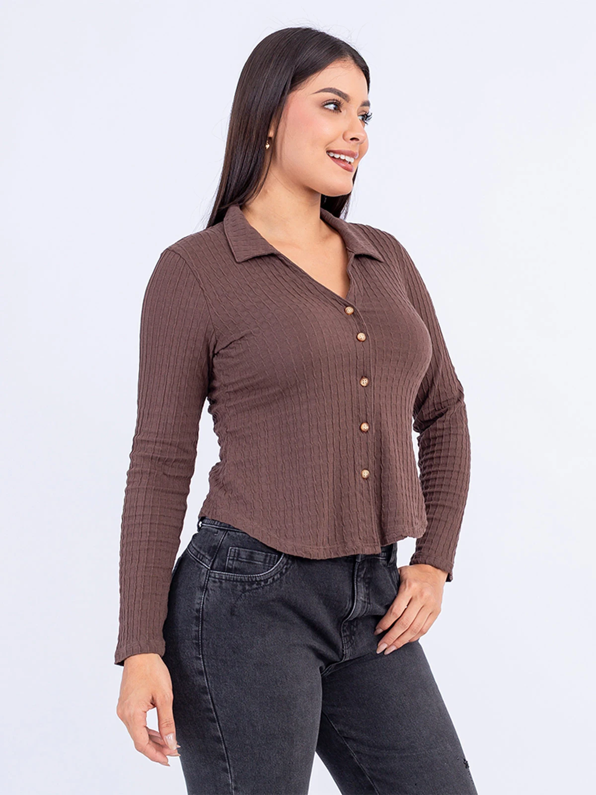 POLO MANGA LARGA MUJER SODA BLUES LAURAN - 3