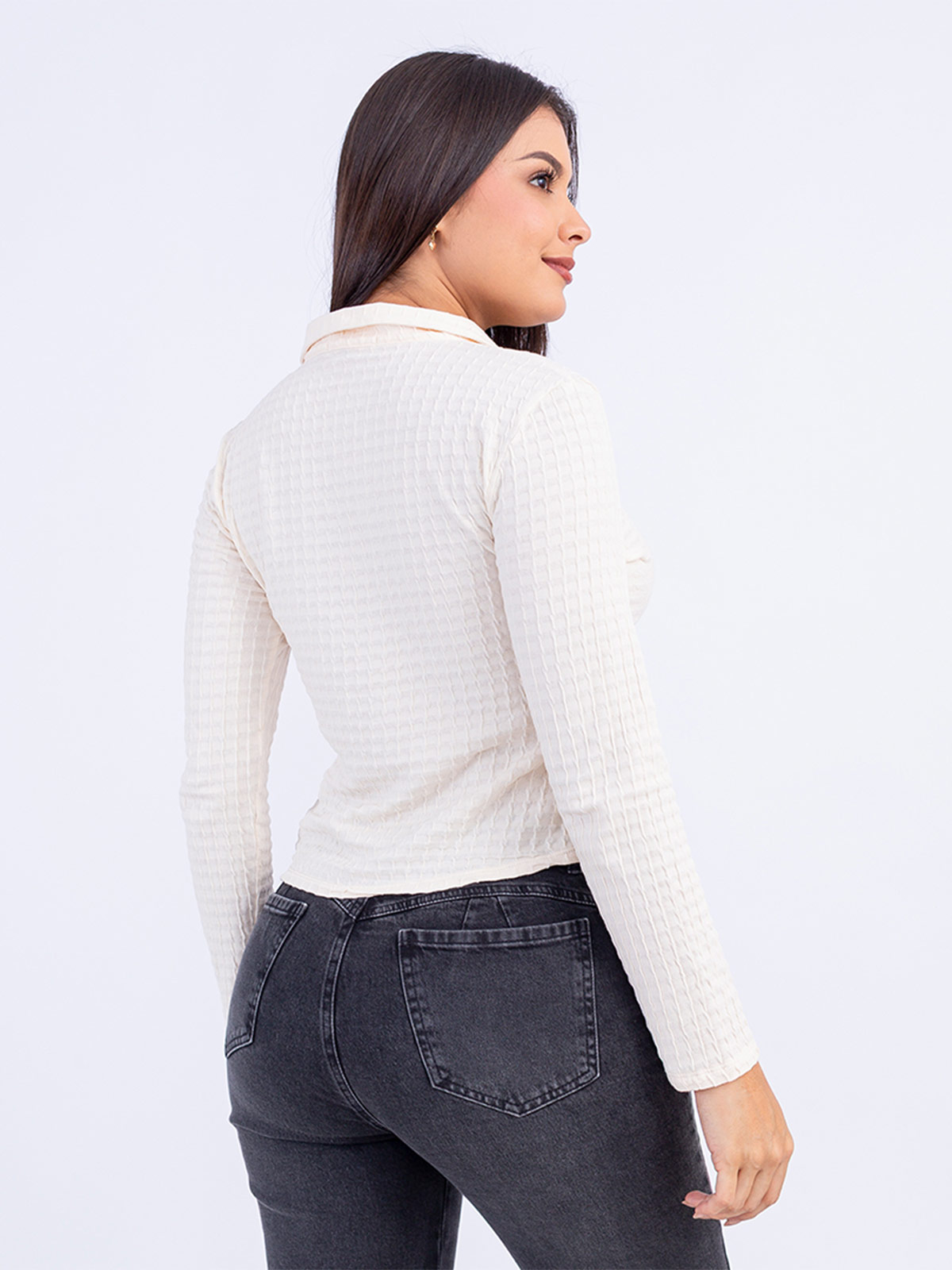 POLO MANGA LARGA MUJER SODA BLUES LAURAN - 2