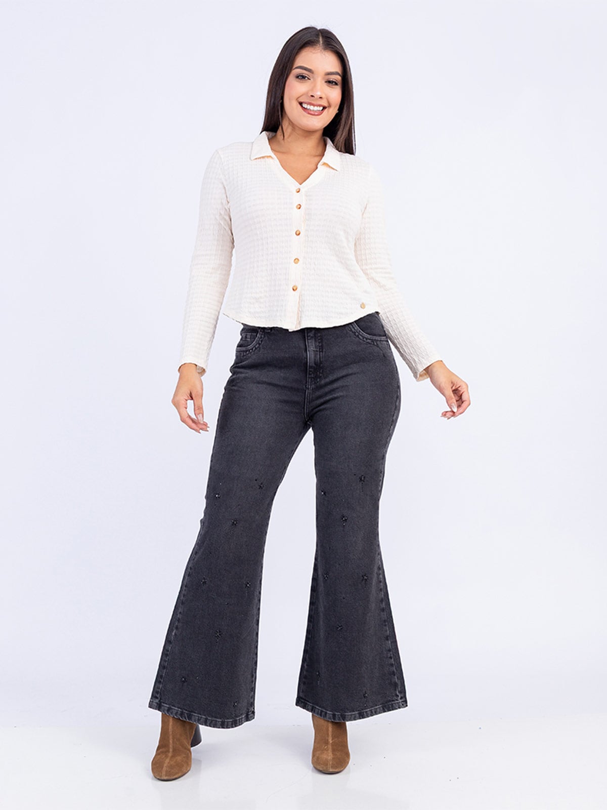 POLO MANGA LARGA MUJER SODA BLUES LAURAN - 4