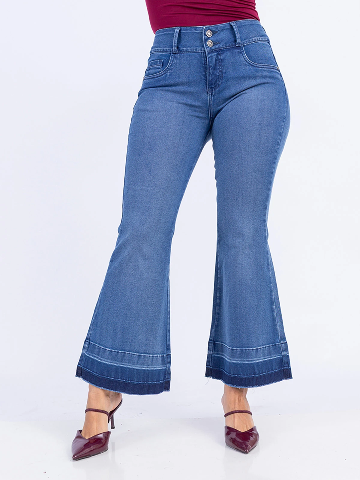 JEAN FLARE MUJER SODA BLUES FARADAY - 2