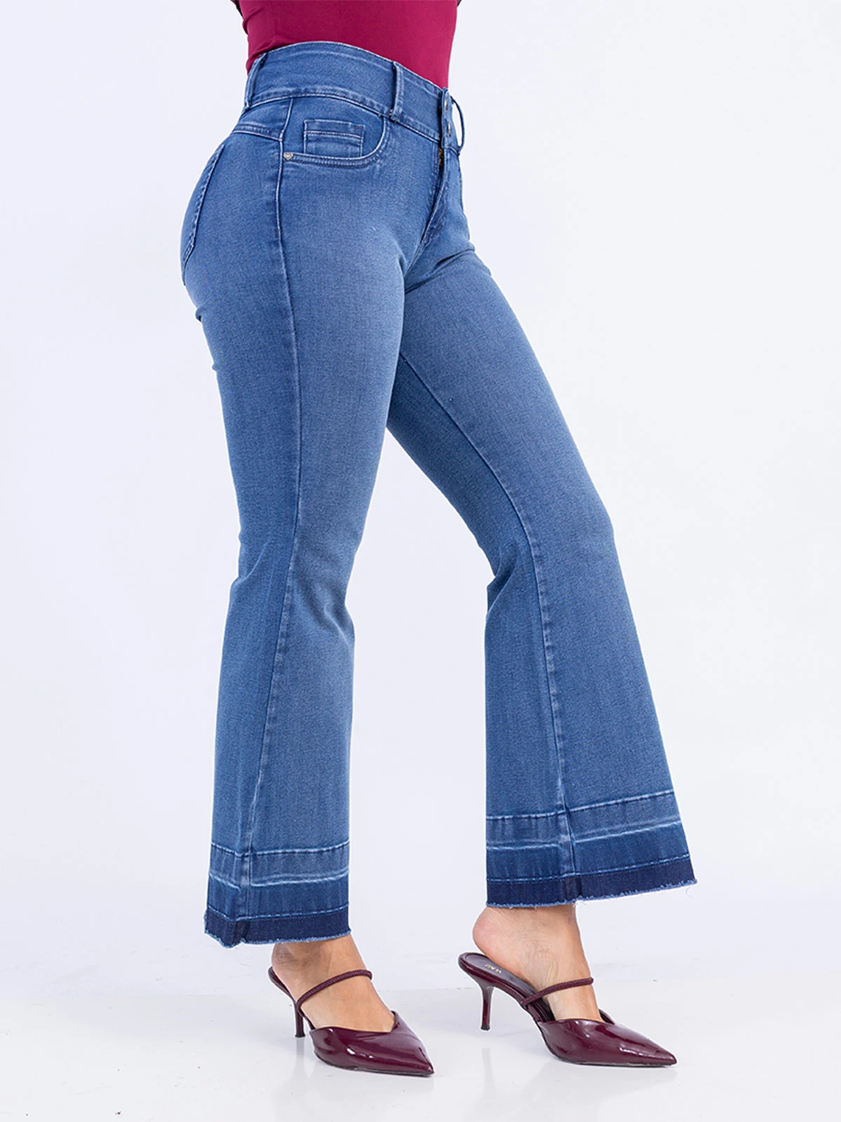JEAN FLARE MUJER SODA BLUES FARADAY - 4