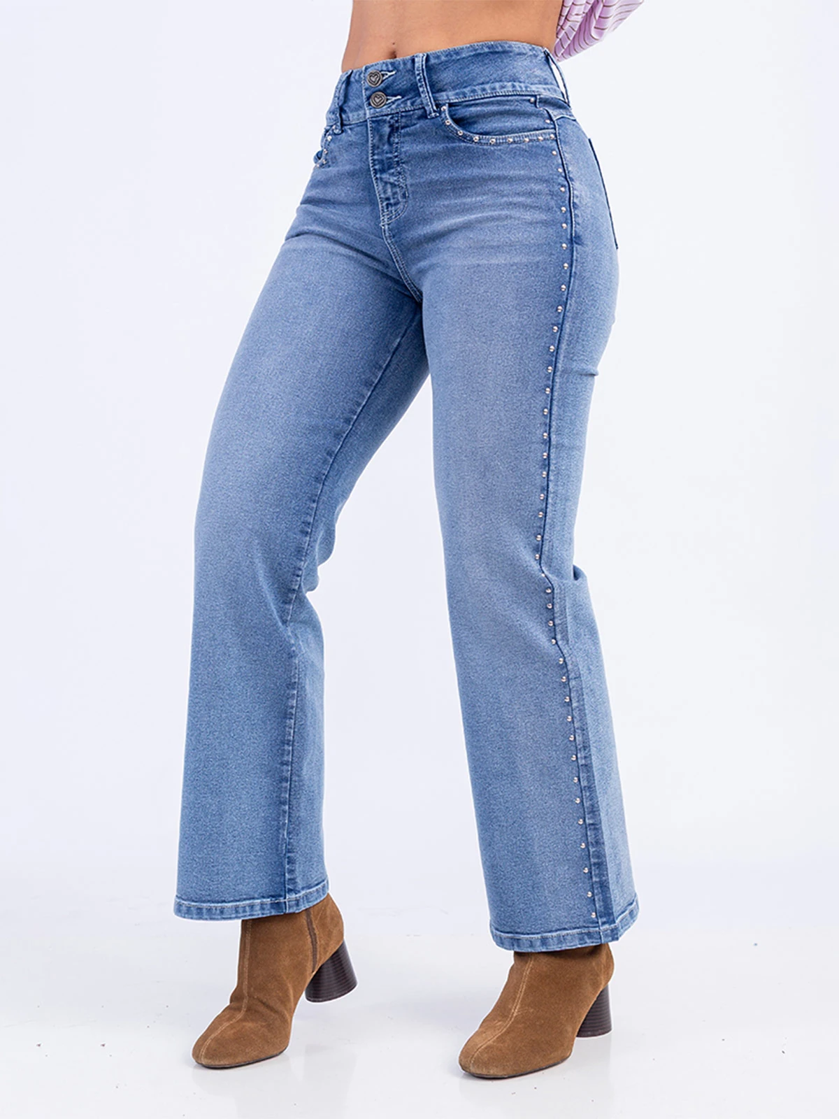 JEAN WIDELEG MUJER SODA BLUES KALMET - 4