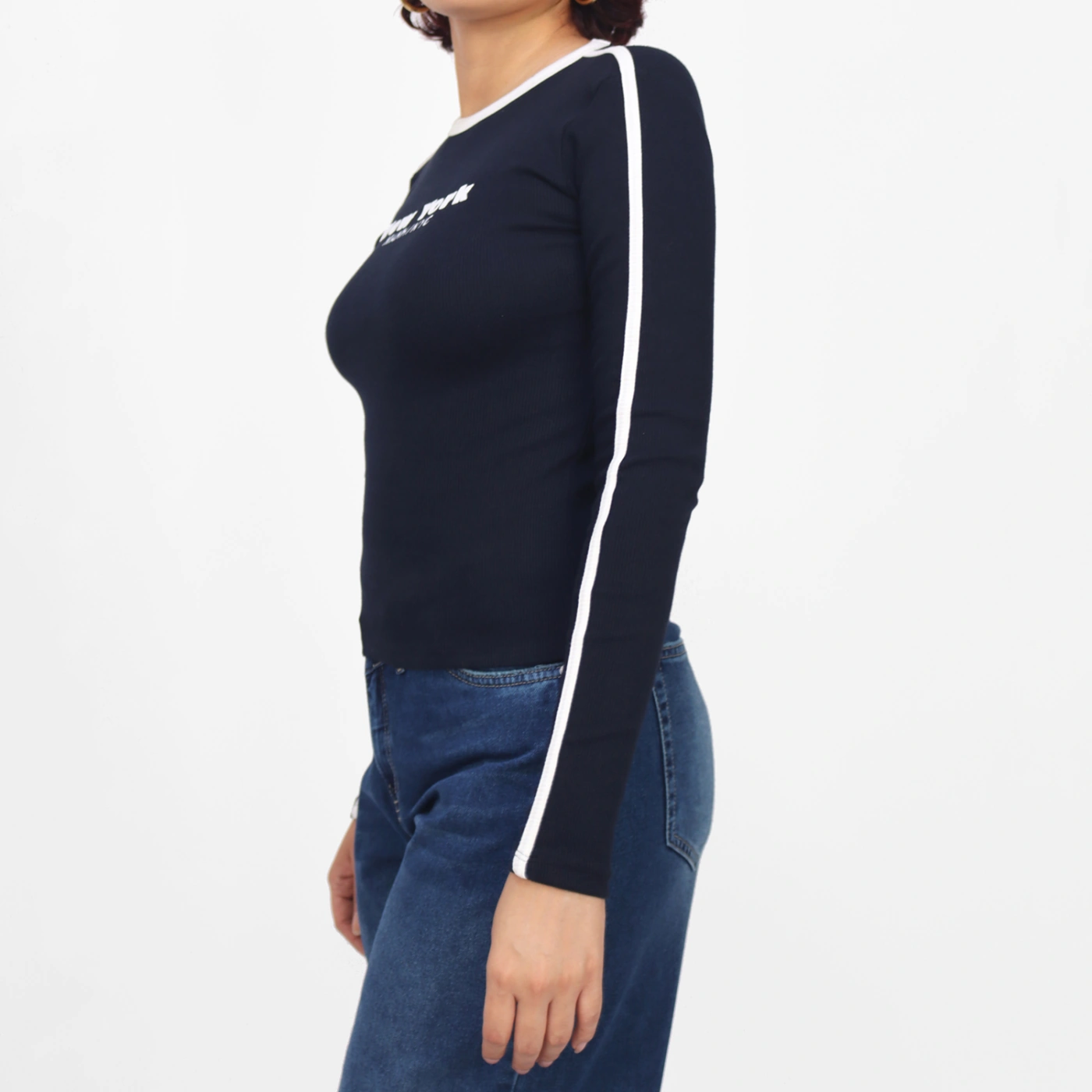 POLO ALGODÓN MANGA LARGA MUJER KAYRA POBLET PERFECT FIT RIB ISA - 2
