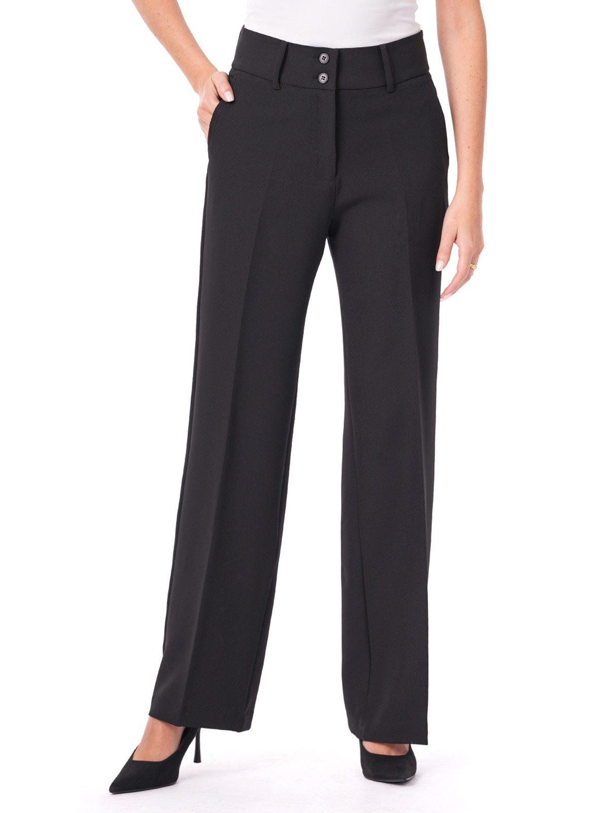 PANTALÓN RECTO MUJER CP MODA DE COLECCIÓN QUEBEC  - 2