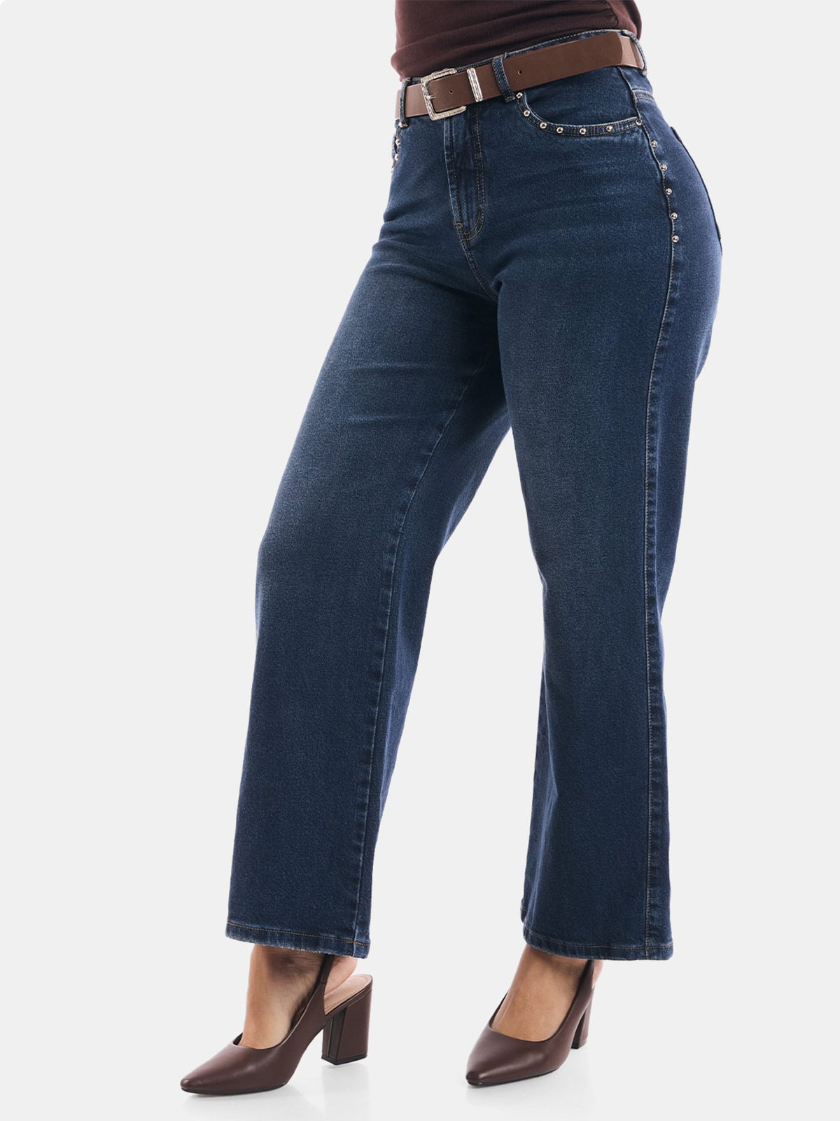 JEAN WIDELEG MUJER METAL JEANS SILVA - 5